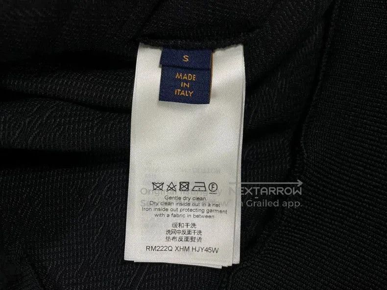 Louis Vuitton Louis Vuitton Black Monogram Logo Jacket. Size US S / EU 44-46 / 1 - 5 Thumbnail