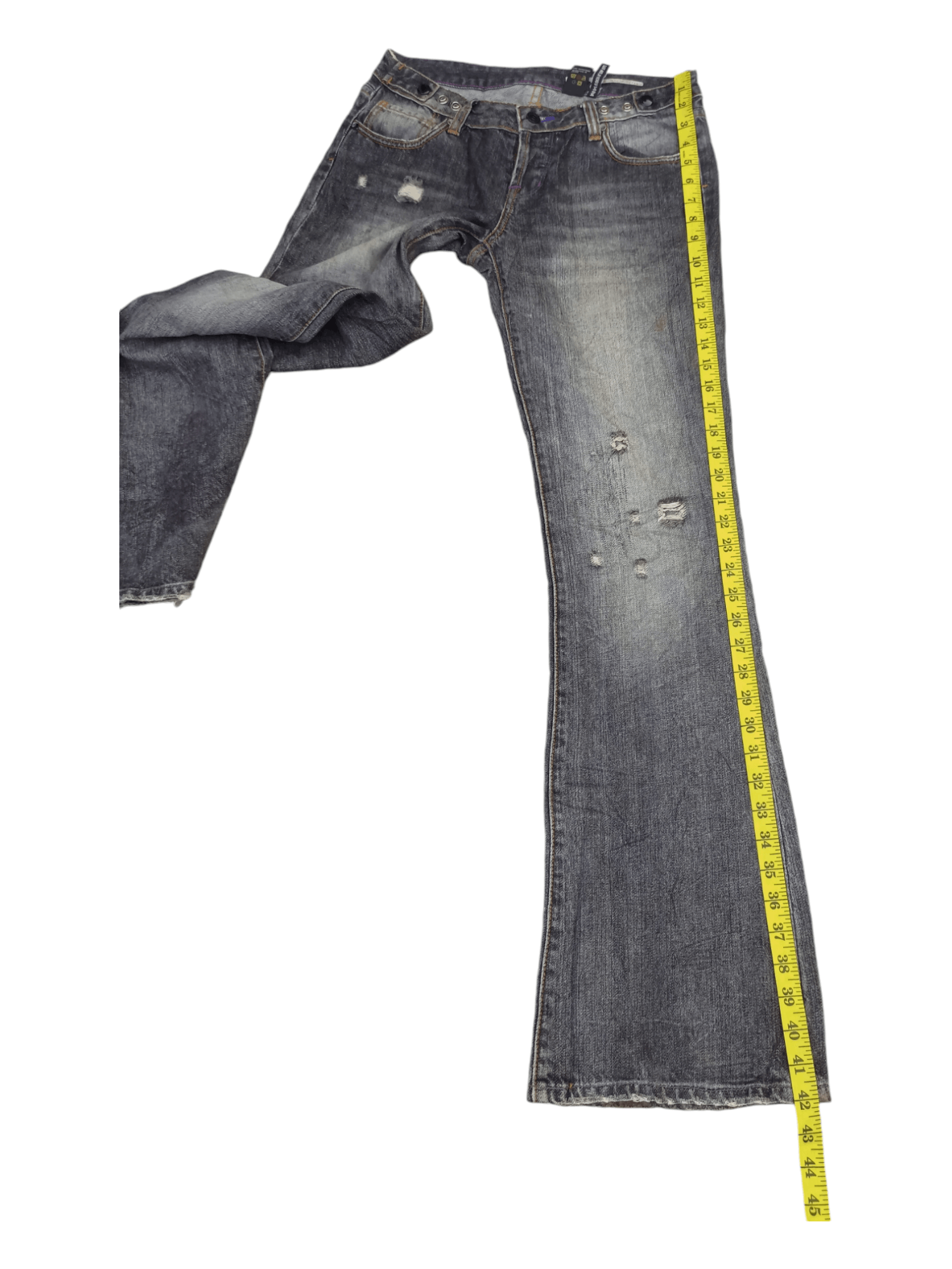 Buffalo David Bitton Buffalo David Bitton Mud Washed Flared Jeans Size US 28 / EU 44 - 16 Thumbnail
