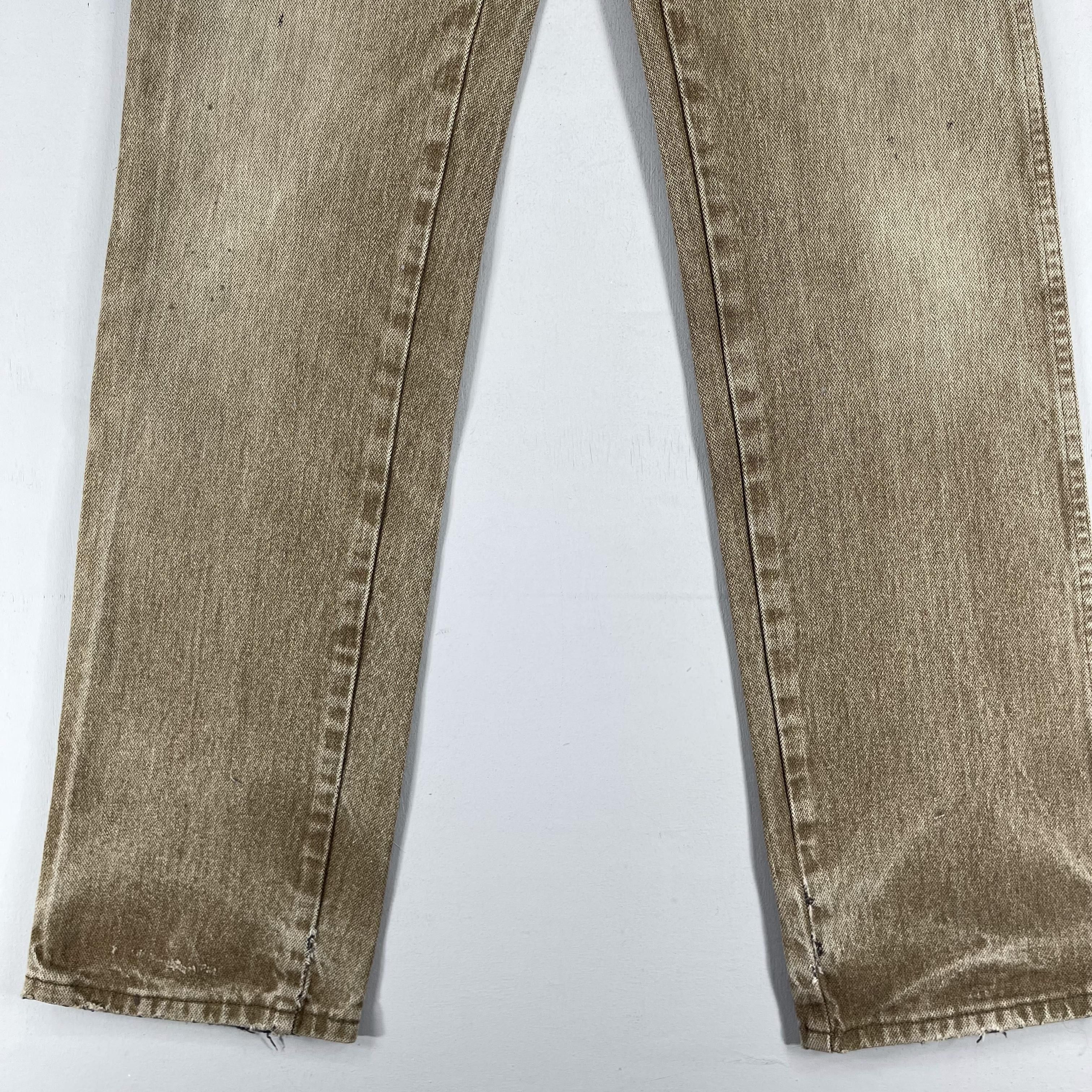 Jean × Wrangler Vintage Distressed Wrangler High Rise Faded Brown Jeans Size US 31 - 5 Thumbnail