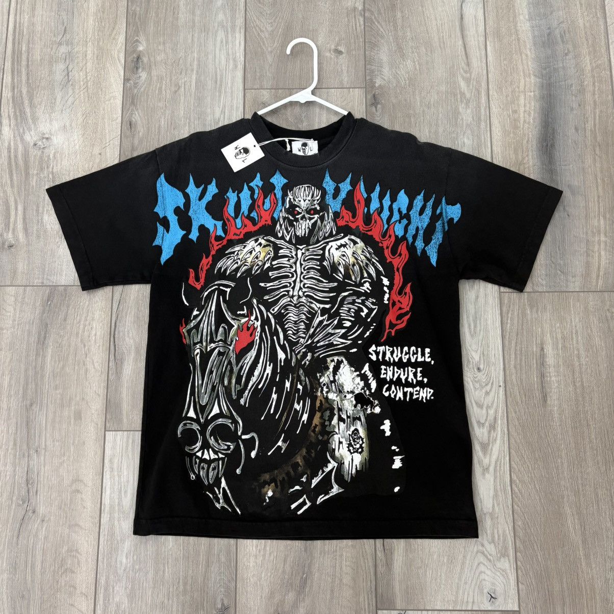 Warren Lotas Warren Lotas Berserk Skull Knight Sunfaded Tee Medium Size US M / EU 48-50 / 2 - 1 Thumbnail