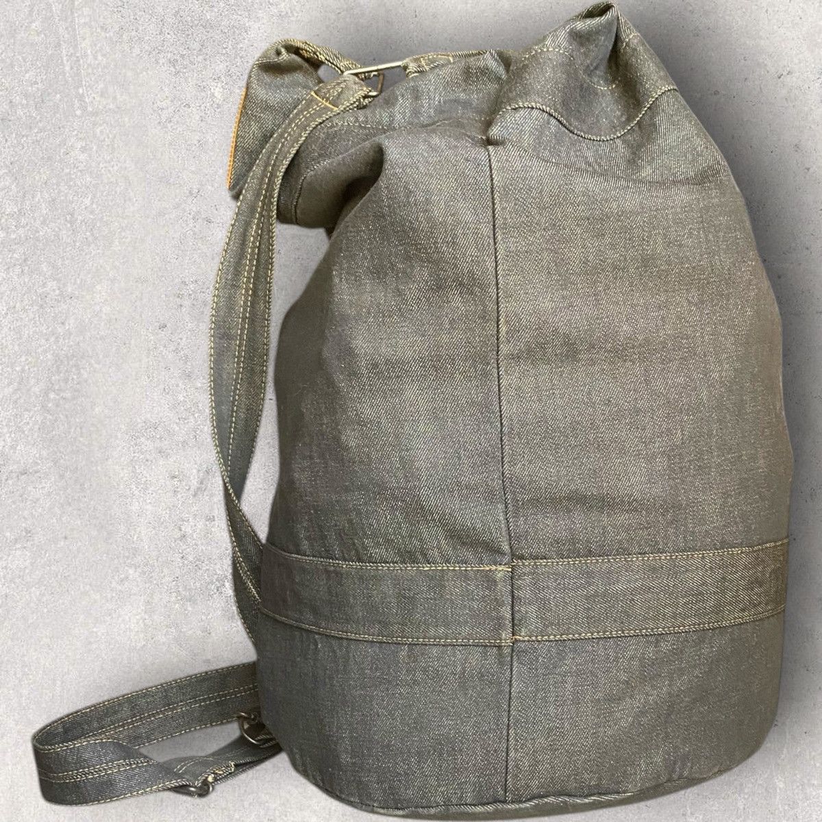 Yohji Yamamoto Yohji Yamamoto SS02 Denim Sea Bag Size ONE SIZE - 2 Thumbnail
