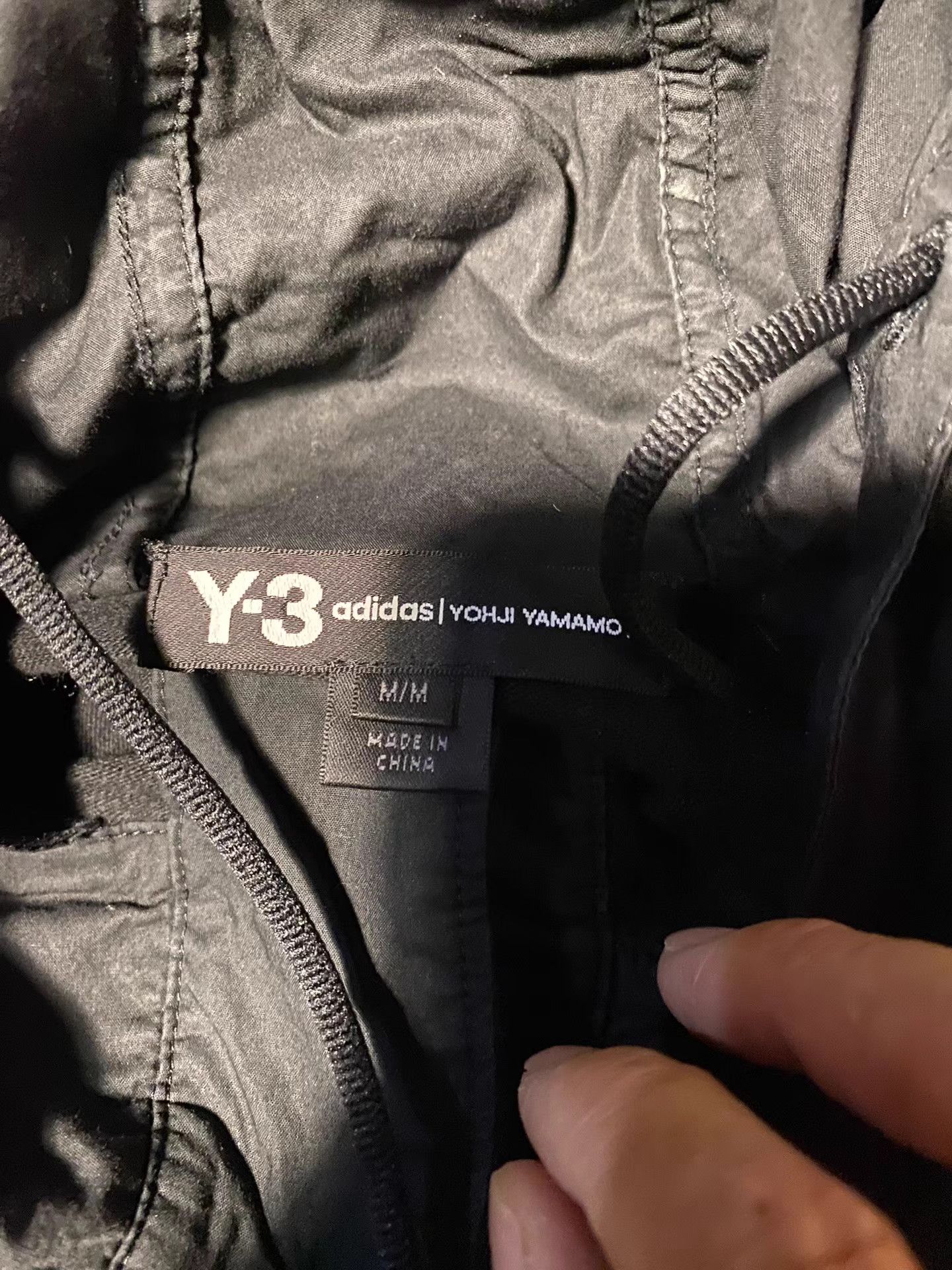 Y-3 Y-3 Lightweight Hooded Jacket K10 Size US M / EU 48-50 / 2 - 2 Thumbnail