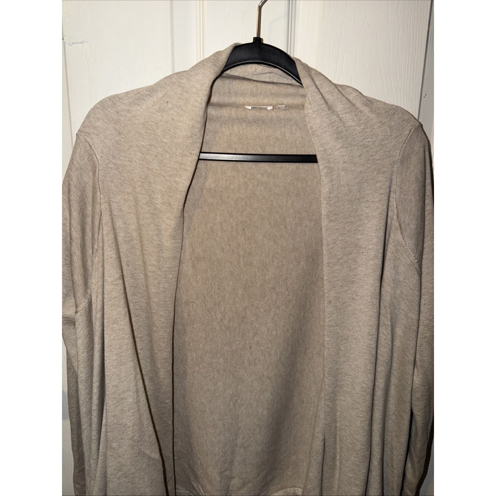 & Other Stories 24/7 by SOMA Women's Cardigan Tan L/Xl Long Sleeve Open Size XL / US 12-14 / IT 48-50 - 2 Thumbnail