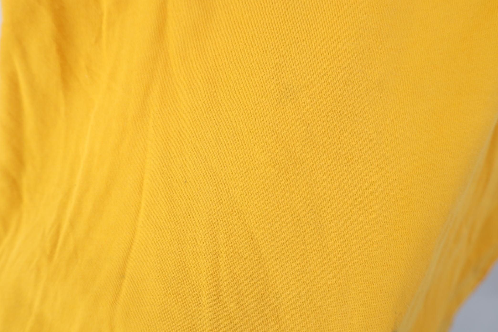 Lands' End Vintage Y2K Lands End Short Sleeve T-Shirt Yellow Cotton Size US L / EU 52-54 / 3 - 6 Thumbnail