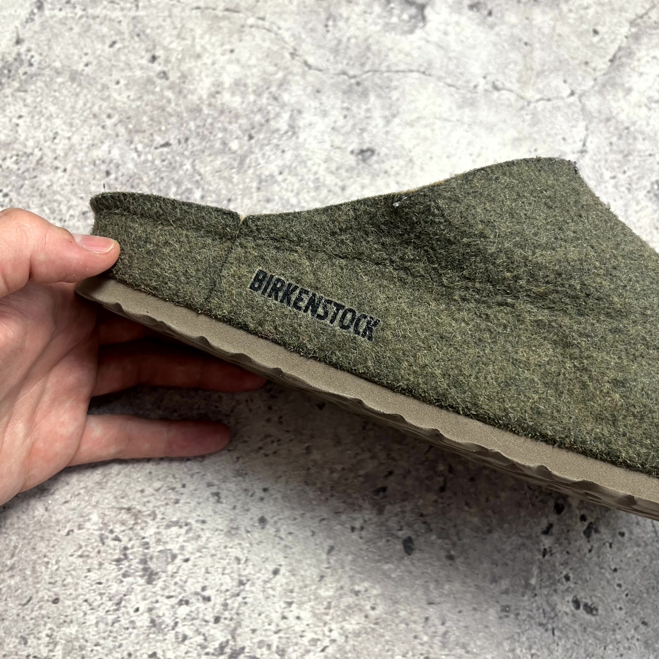Birkenstock BIRKENSTOCK Kaprun Wool Khaki Size 41 US 7.5 Size US 8 / EU 41 - 9 Thumbnail
