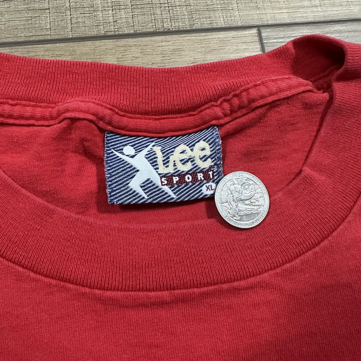 Lee Vintage 90s Lee NFL Kansas City Chiefs Red Embroidered Tee Size US XL / EU 56 / 4 - 6 Thumbnail