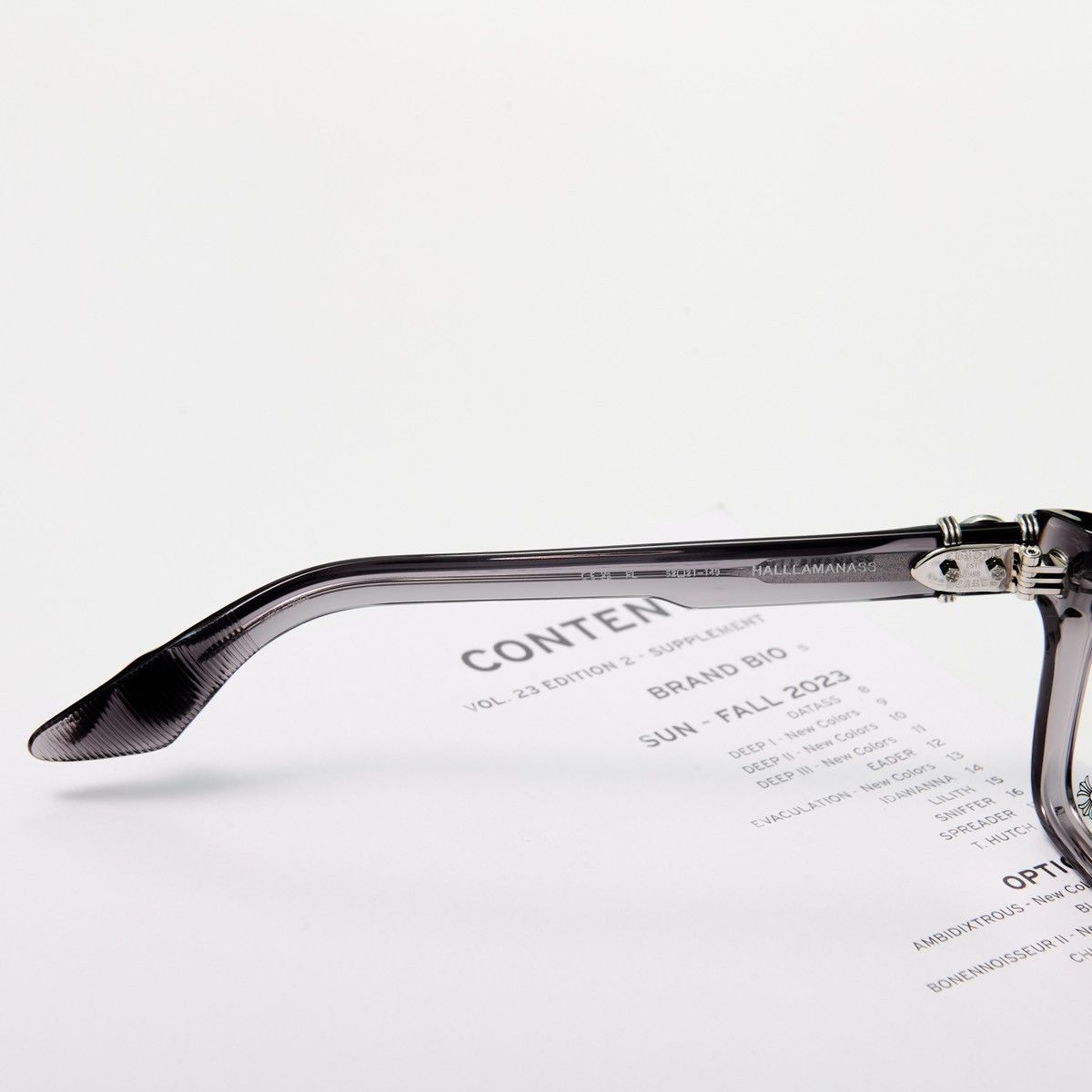Chrome Hearts CHROME HEARTS HALLLAMANASS FLINT GLASSES Size ONE SIZE - 6 Thumbnail