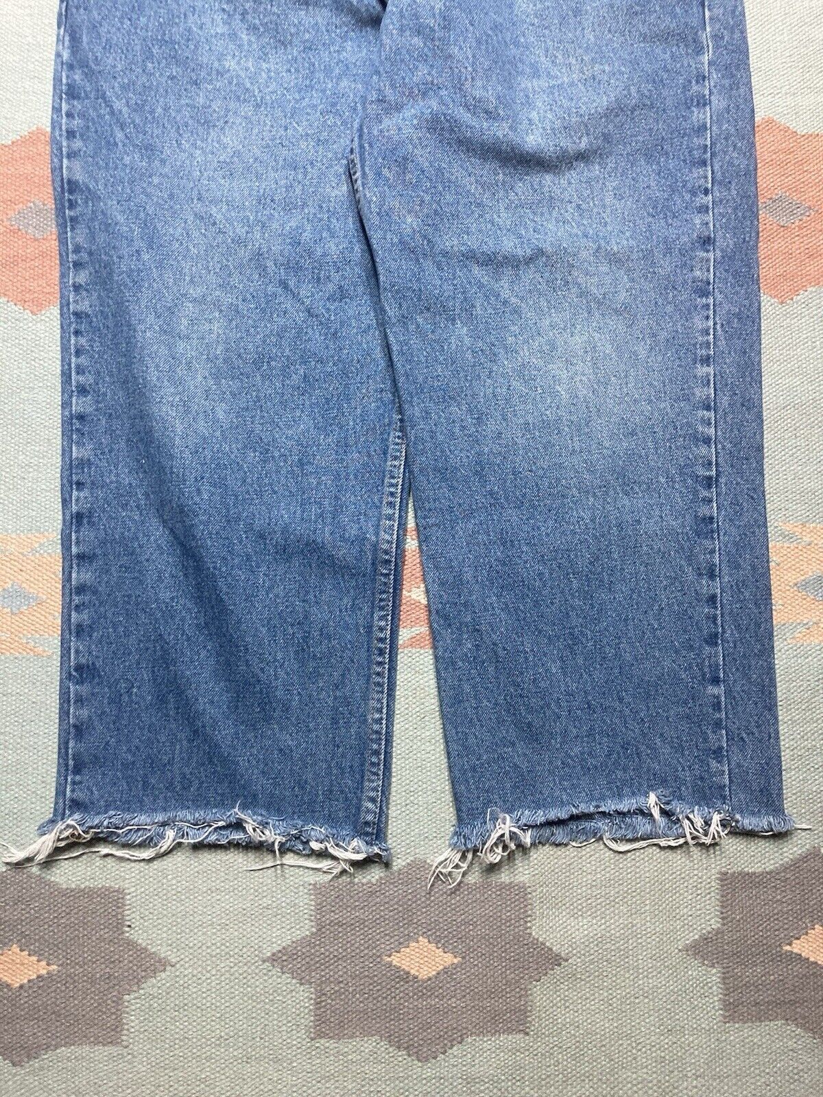 Tommy Hilfiger × Vintage Vtg y2k baggy jeans Tommy Hilfiger wide skater flag 38x25 Size US 38 / EU 54 - 5 Thumbnail