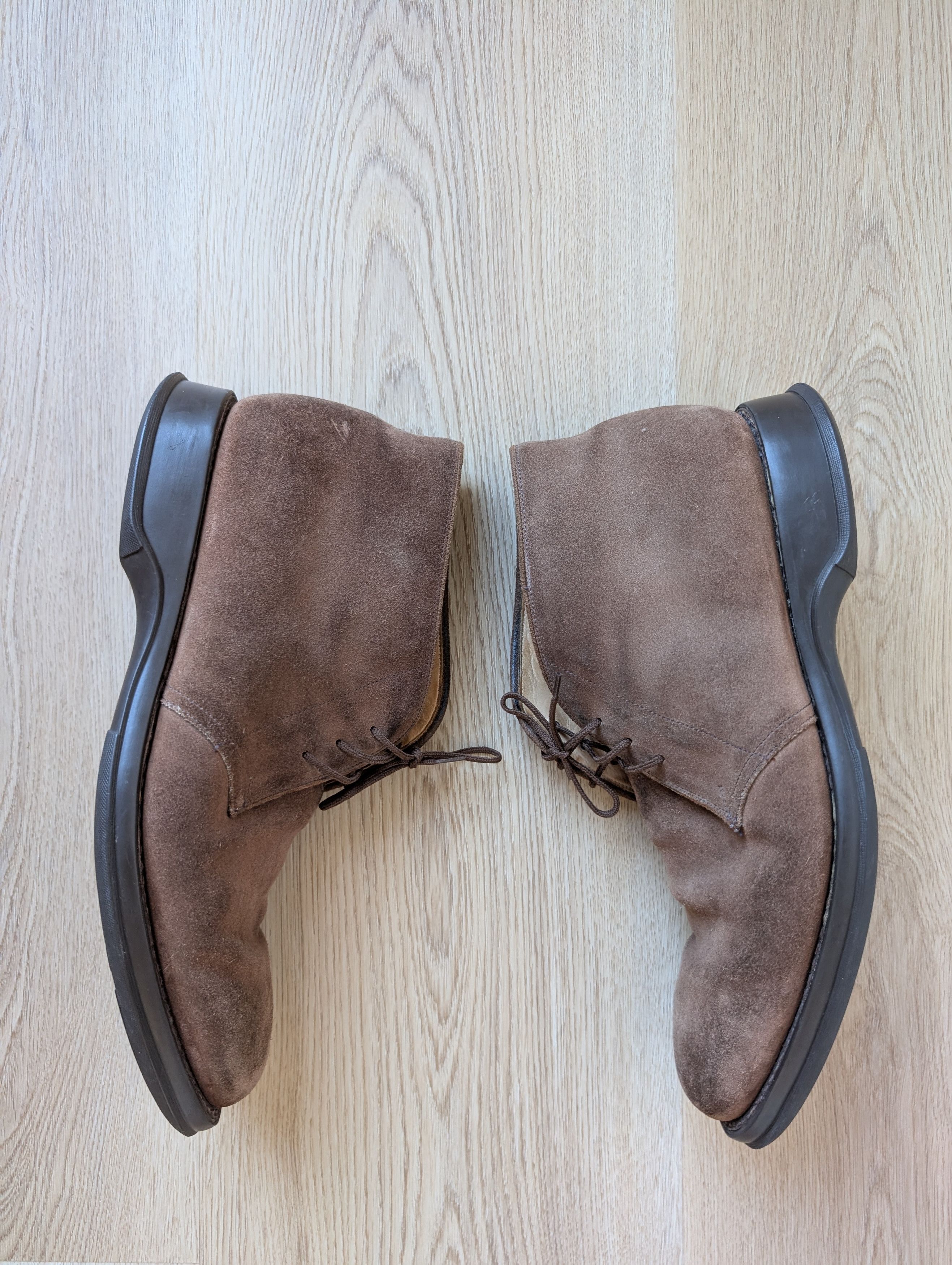 Church's Church's Durham Suede Leather chukka lace up boots Size US 10 / EU 43 - 3 Thumbnail