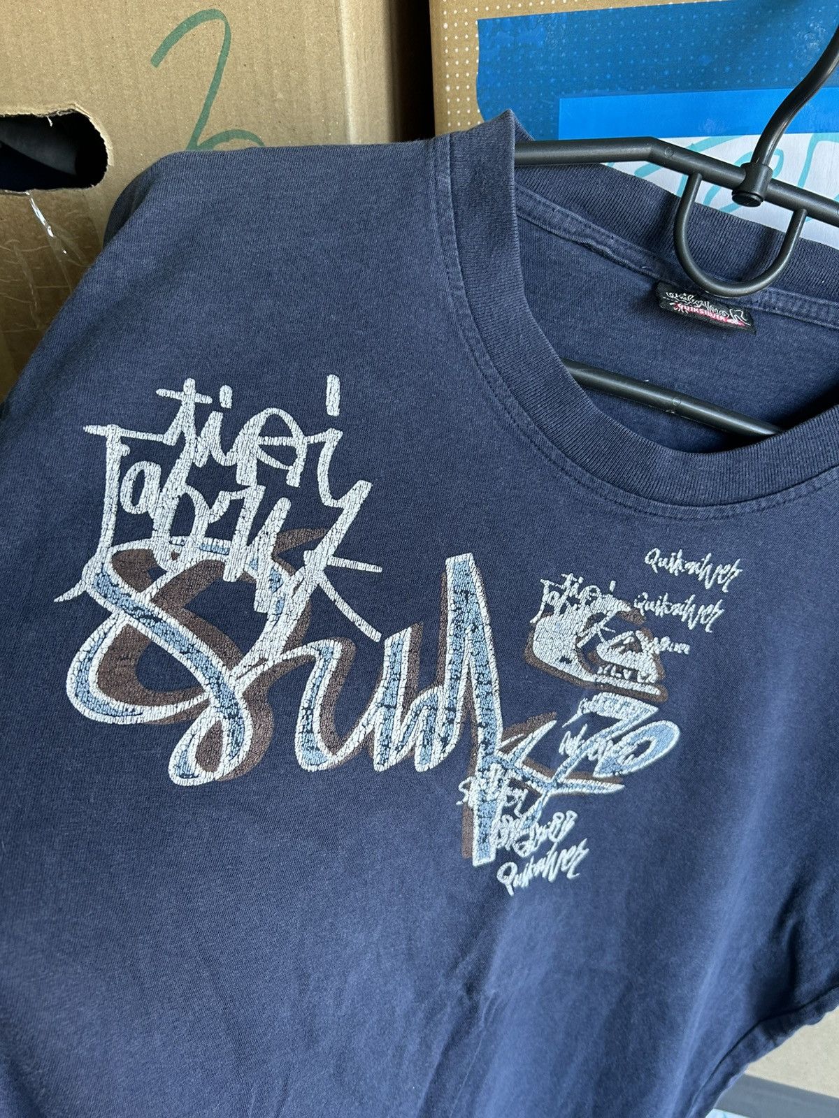 Quiksilver Vintage 90s Quiksilver Surf Men’s T-shirt Streetwear Size M Size US M / EU 48-50 / 2 - 7 Thumbnail