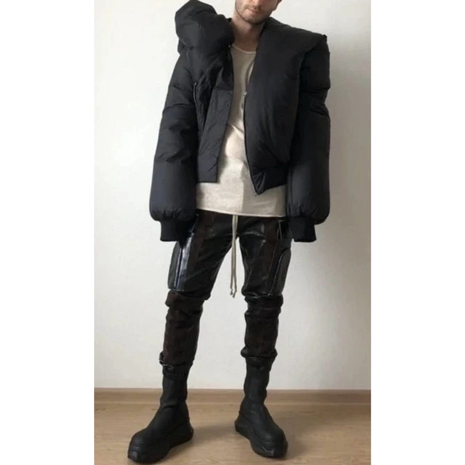 Rick Owens Rick Owens Puffer Bomber Size US L / EU 52-54 / 3 - 12 Thumbnail