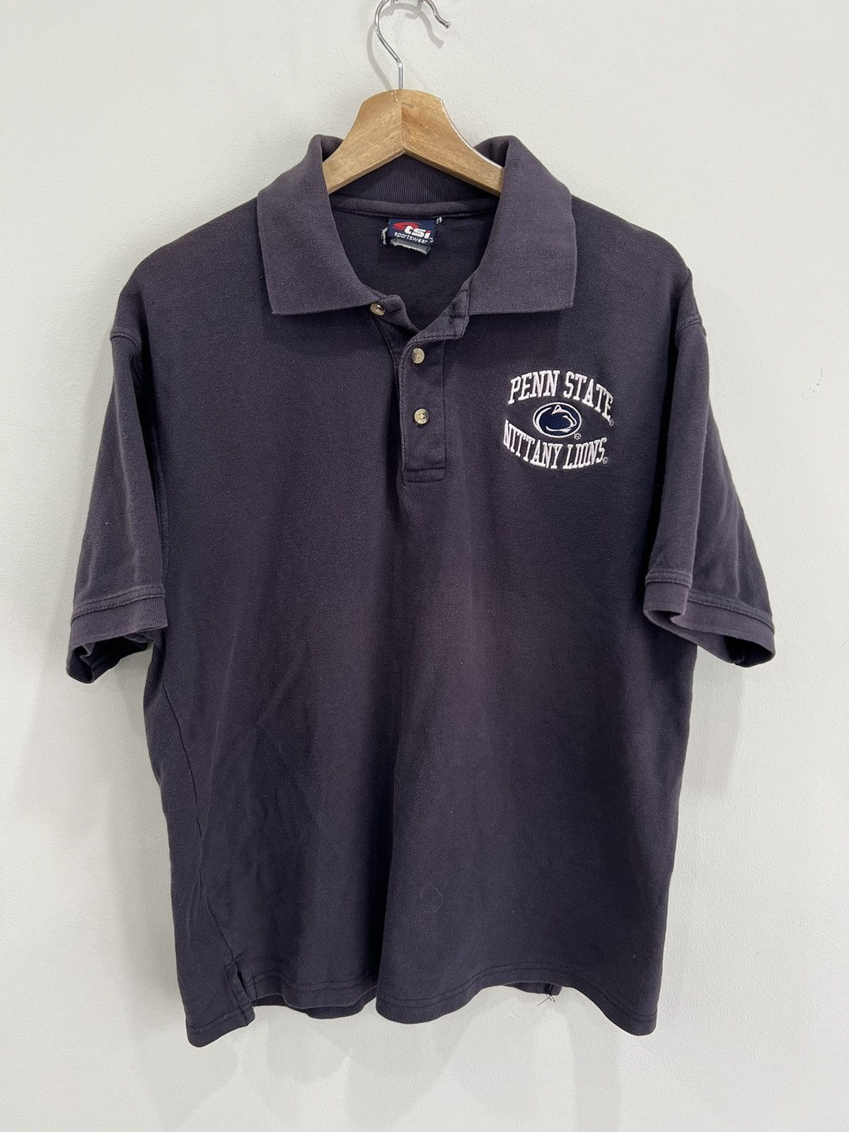 Vintage Vintage Penn State Polo Shirt Size US M / EU 48-50 / 2 - 1 Thumbnail