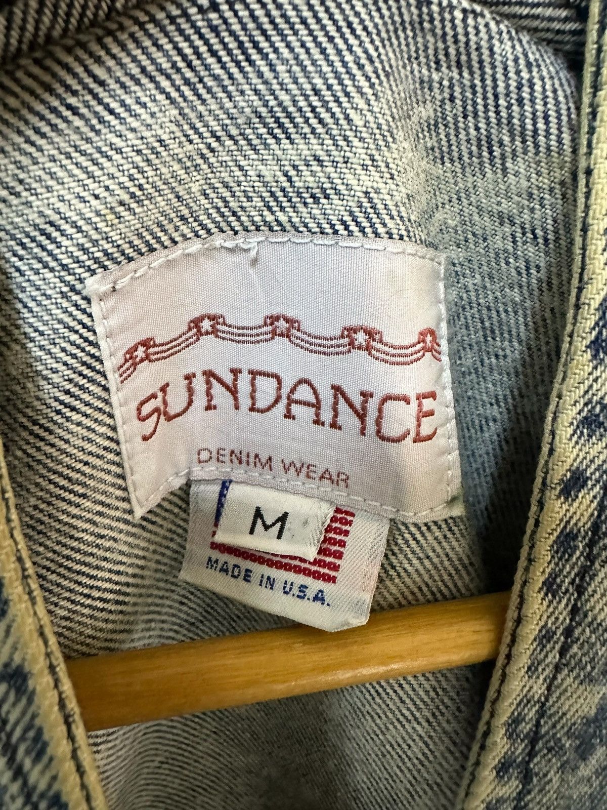 Other Vintage sundance denim wear jacket buttonless Size M / US 6-8 / IT 42-44 - 9 Thumbnail