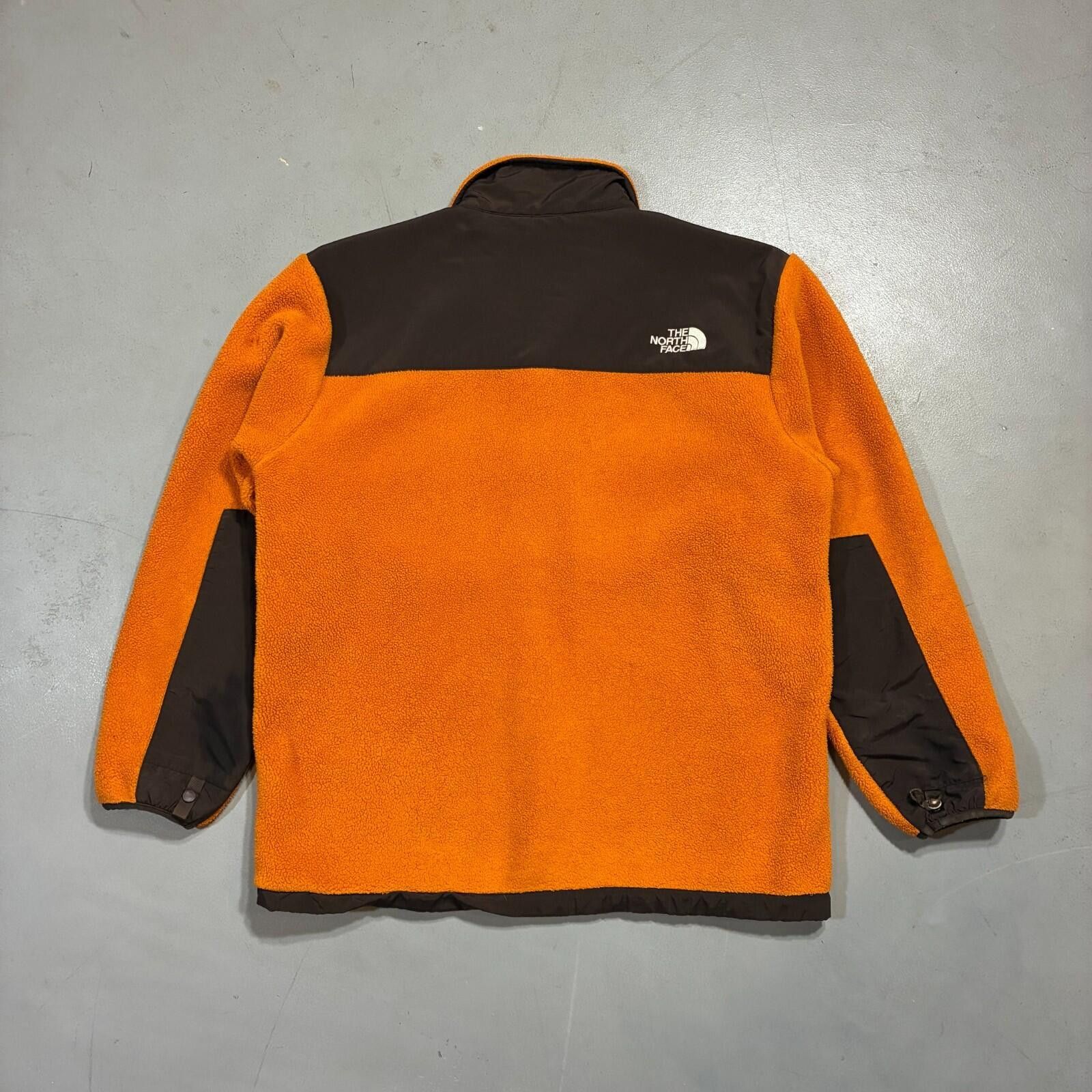 The North Face North Face Denali Boys XL Orange Brown Fleece Jacket 2000s Size US XL / EU 56 / 4 - 6 Thumbnail