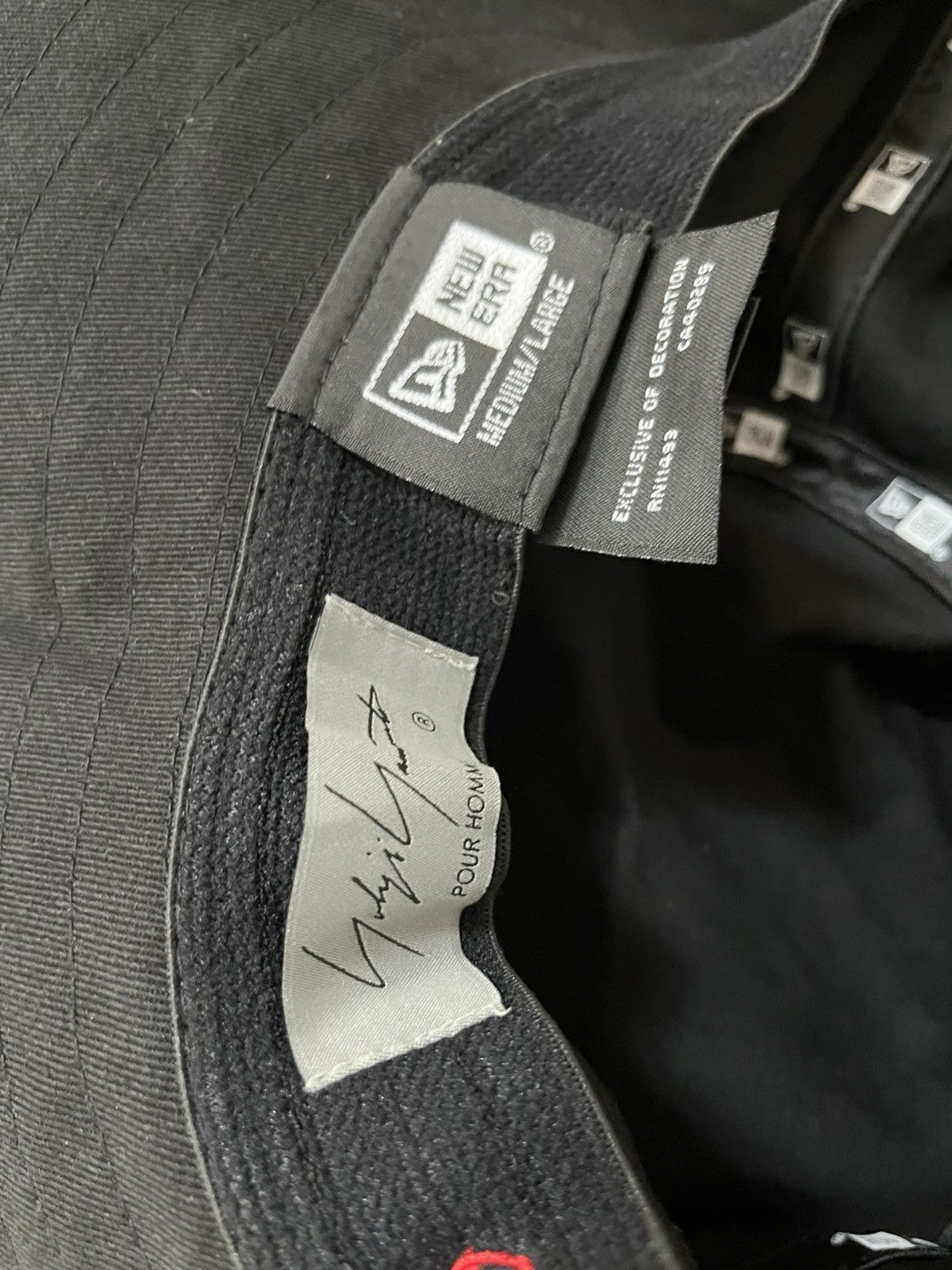 Yohji Yamamoto yohji yamamoto pour homme x new era Size ONE SIZE - 5 Thumbnail