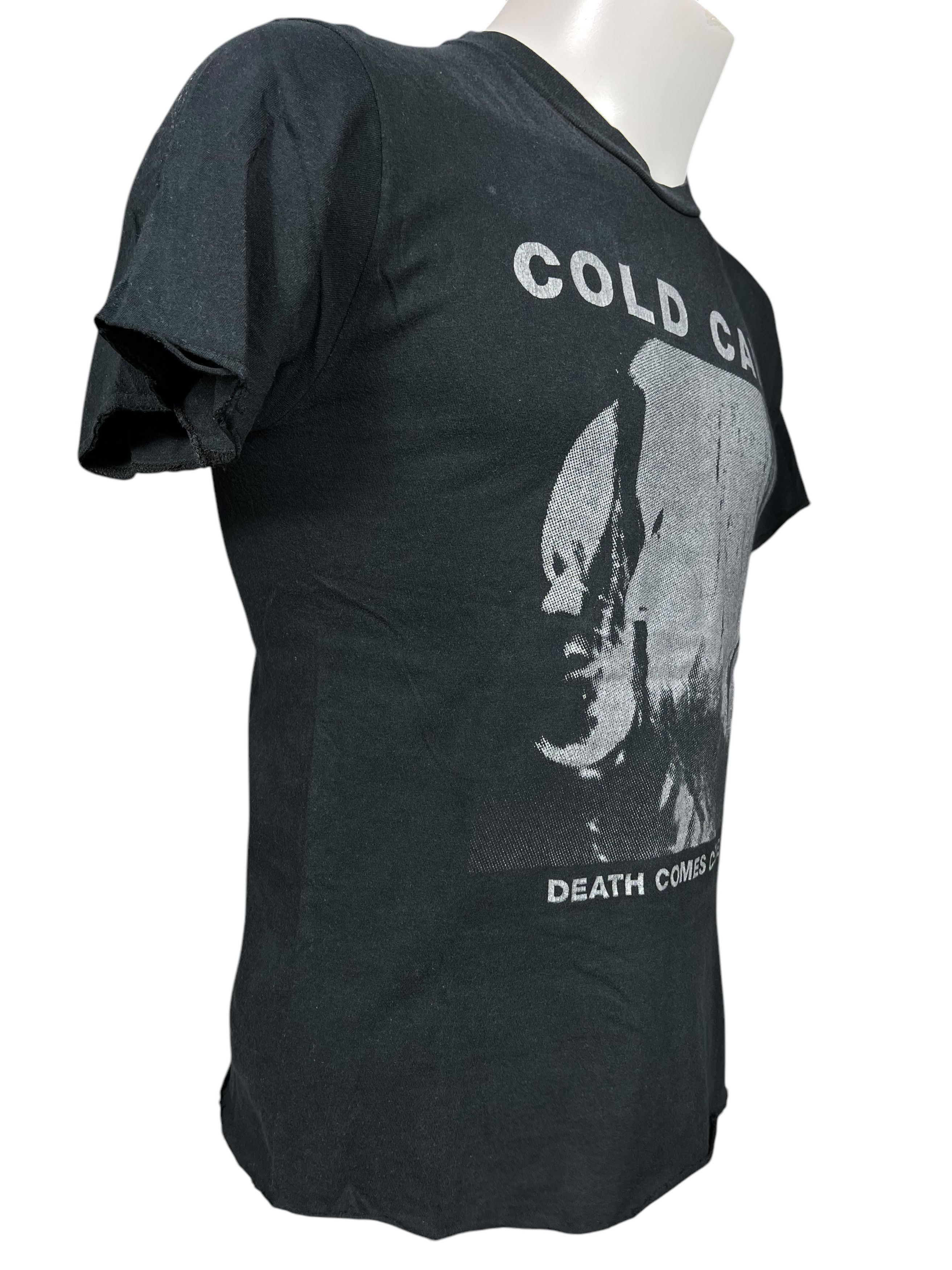Band Tees Vintage 00s Cold Cave - Death Comes Closer 2009 Album Shirt Size US S / EU 44-46 / 1 - 4 Thumbnail