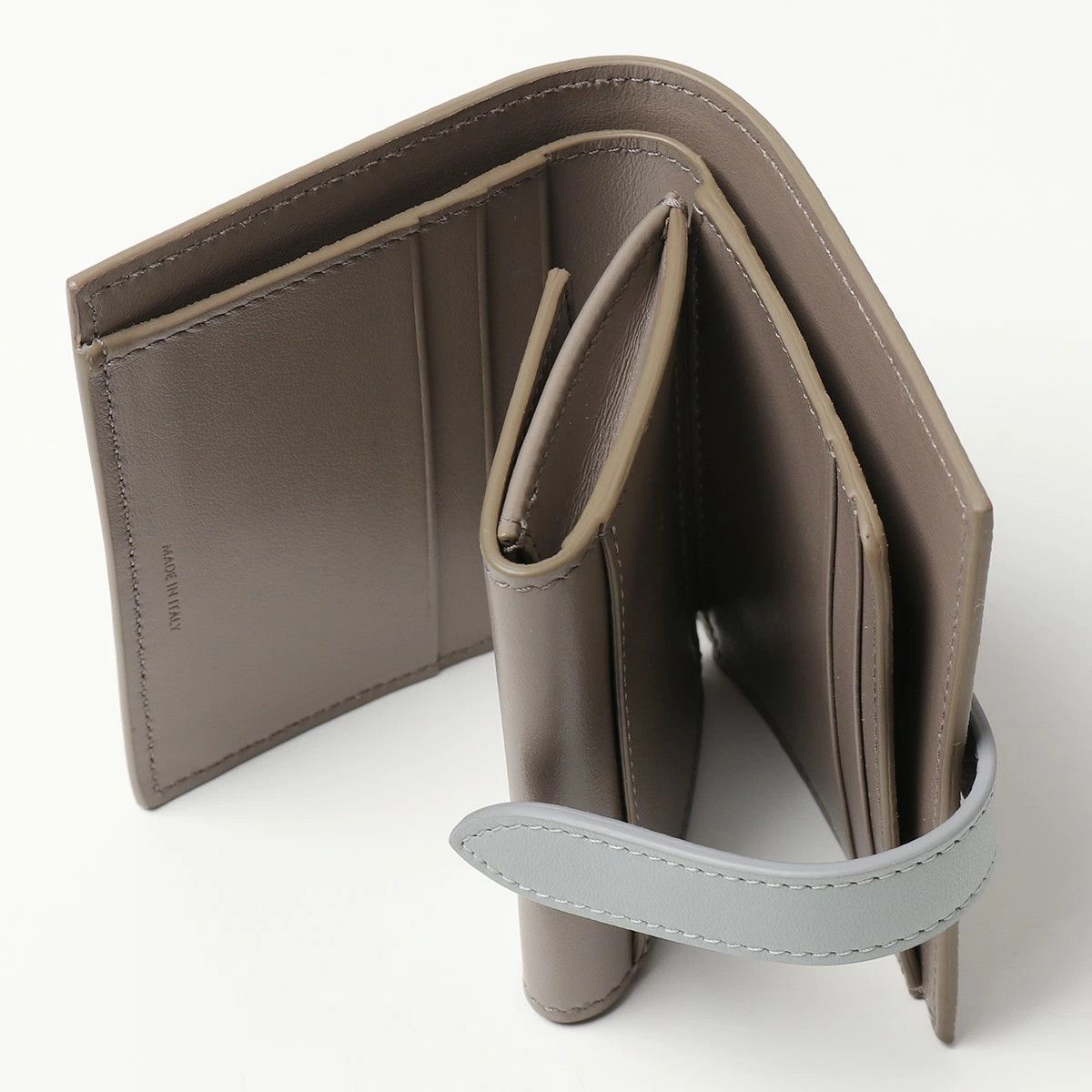 Celine o1w1db10125 10H263BRU Size: OS / Small Strap Wallet in Grey Size ONE SIZE - 4 Thumbnail