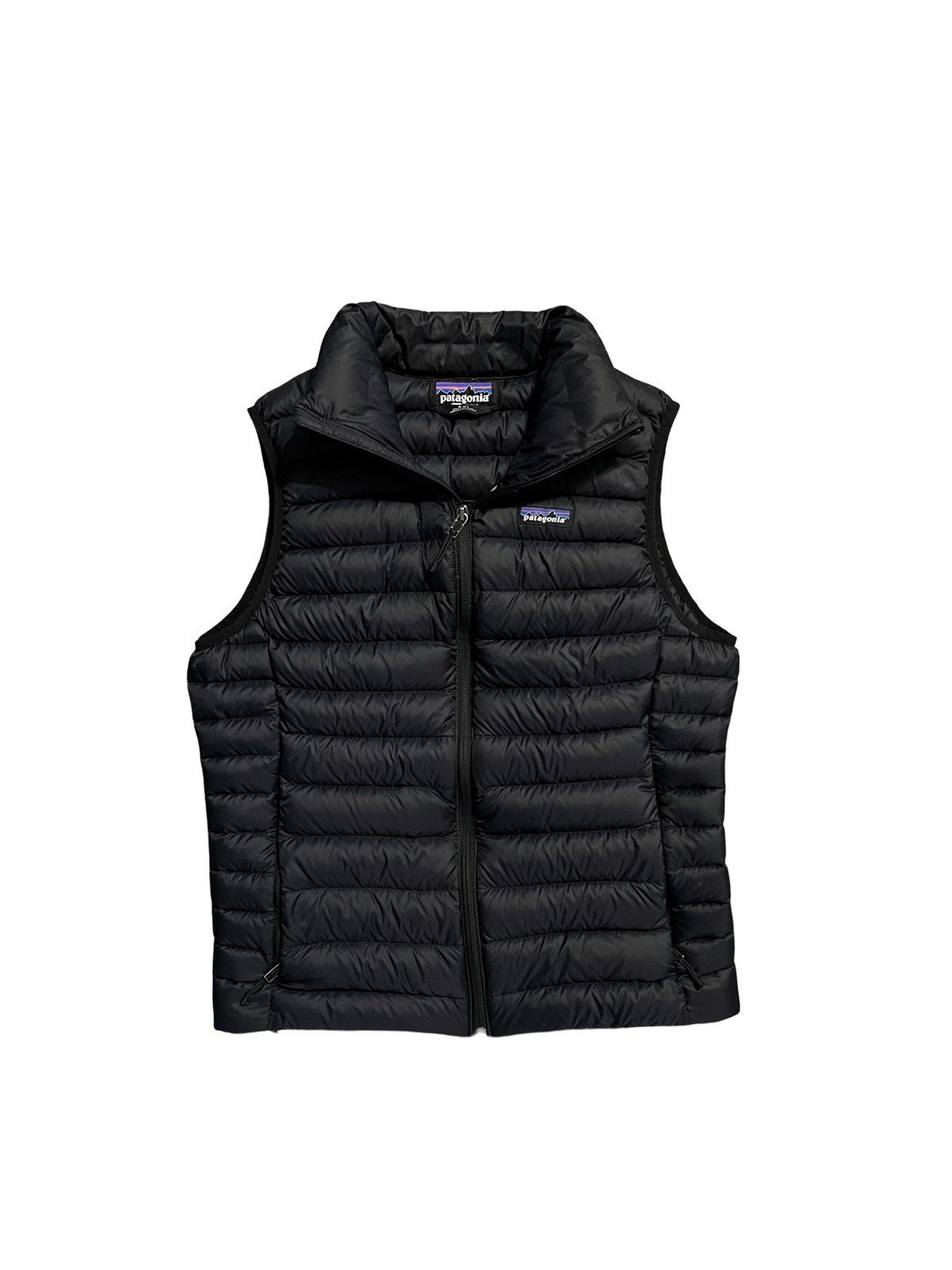 image of Patagonia Down Sweater Insulated Vest Puffer Jacket in Black, Men's (Size Small)