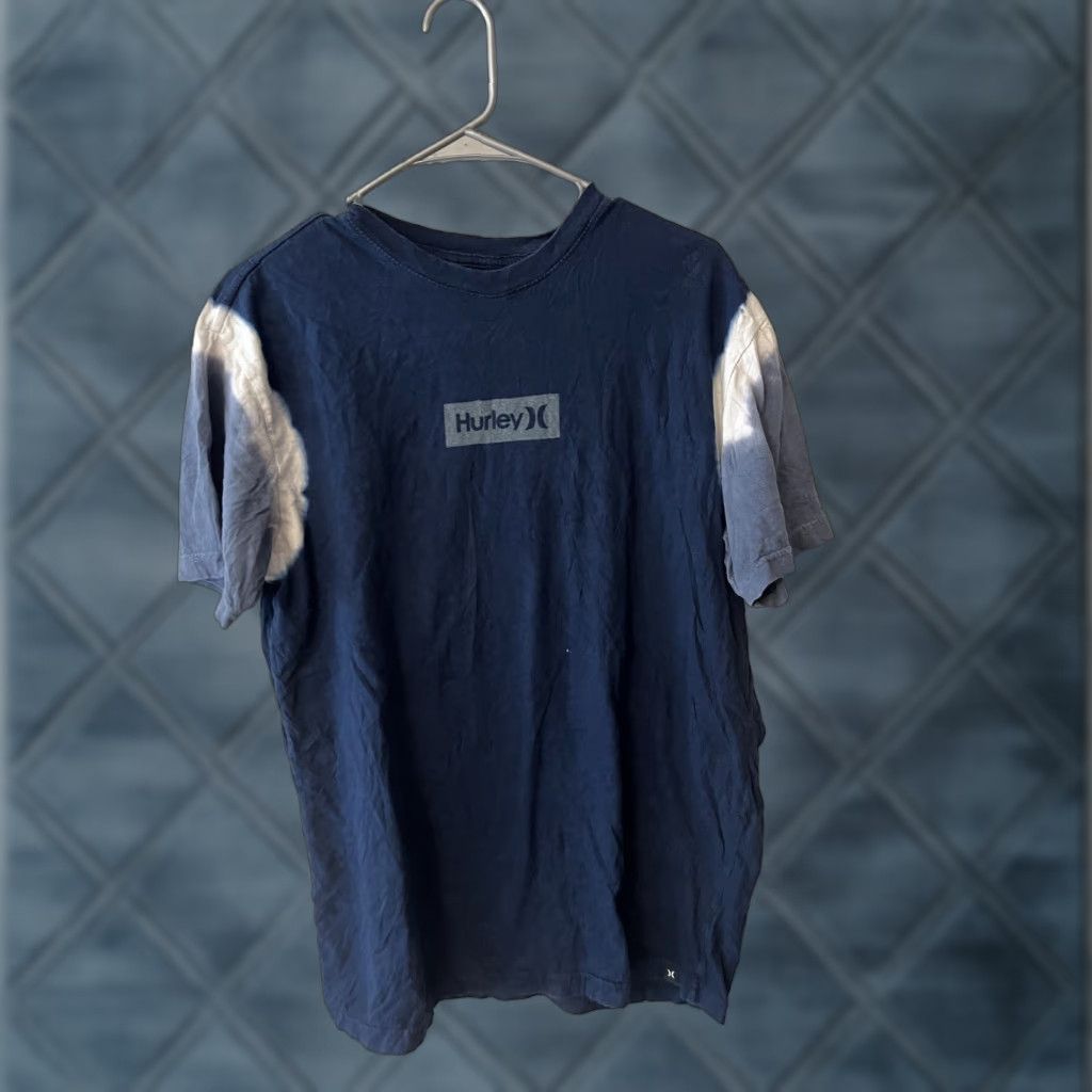 Hurley Hurley T-Shirt Men’s Short Sleeve Logo Tee Fit Crew Neck Blue Large Graphic L Size US L / EU 52-54 / 3 - 1 Thumbnail