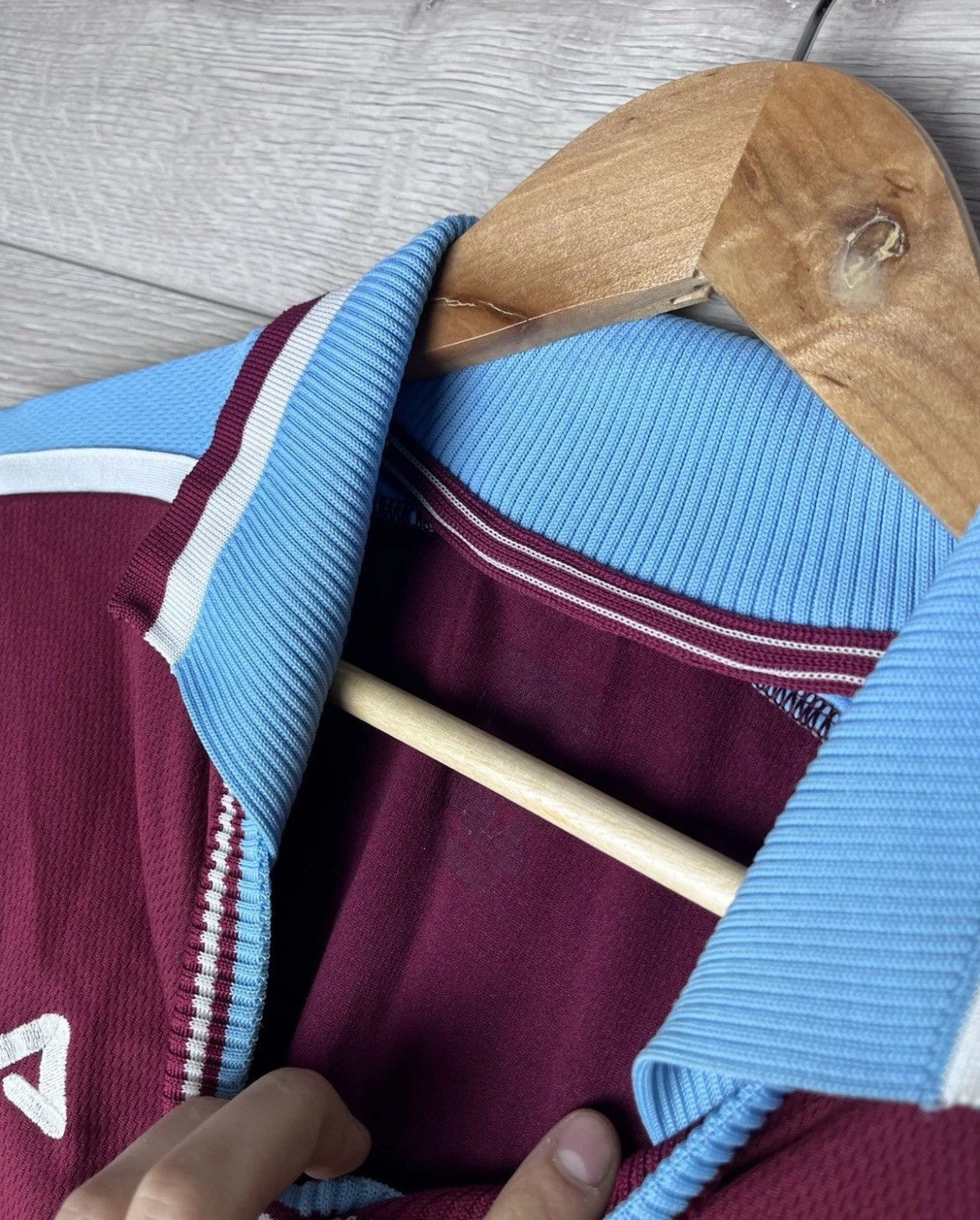 Fila VERY RARE SOCCER JERSEY MEN FILA WEST HAM UNITED Size US XL / EU 56 / 4 - 9 Thumbnail