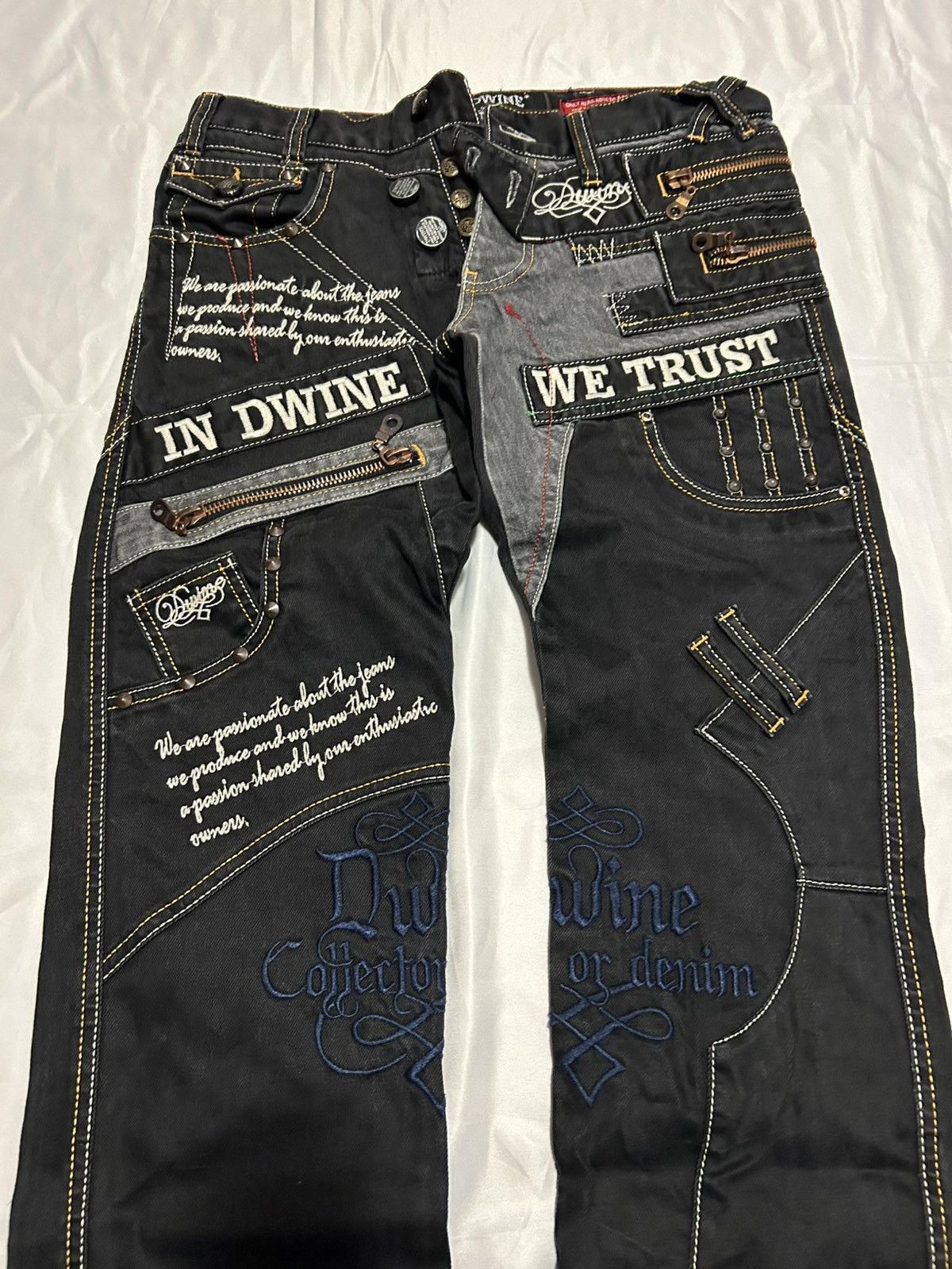 Japanese Brand Japanese reconstructed jeans Size US 31 - 3 Thumbnail