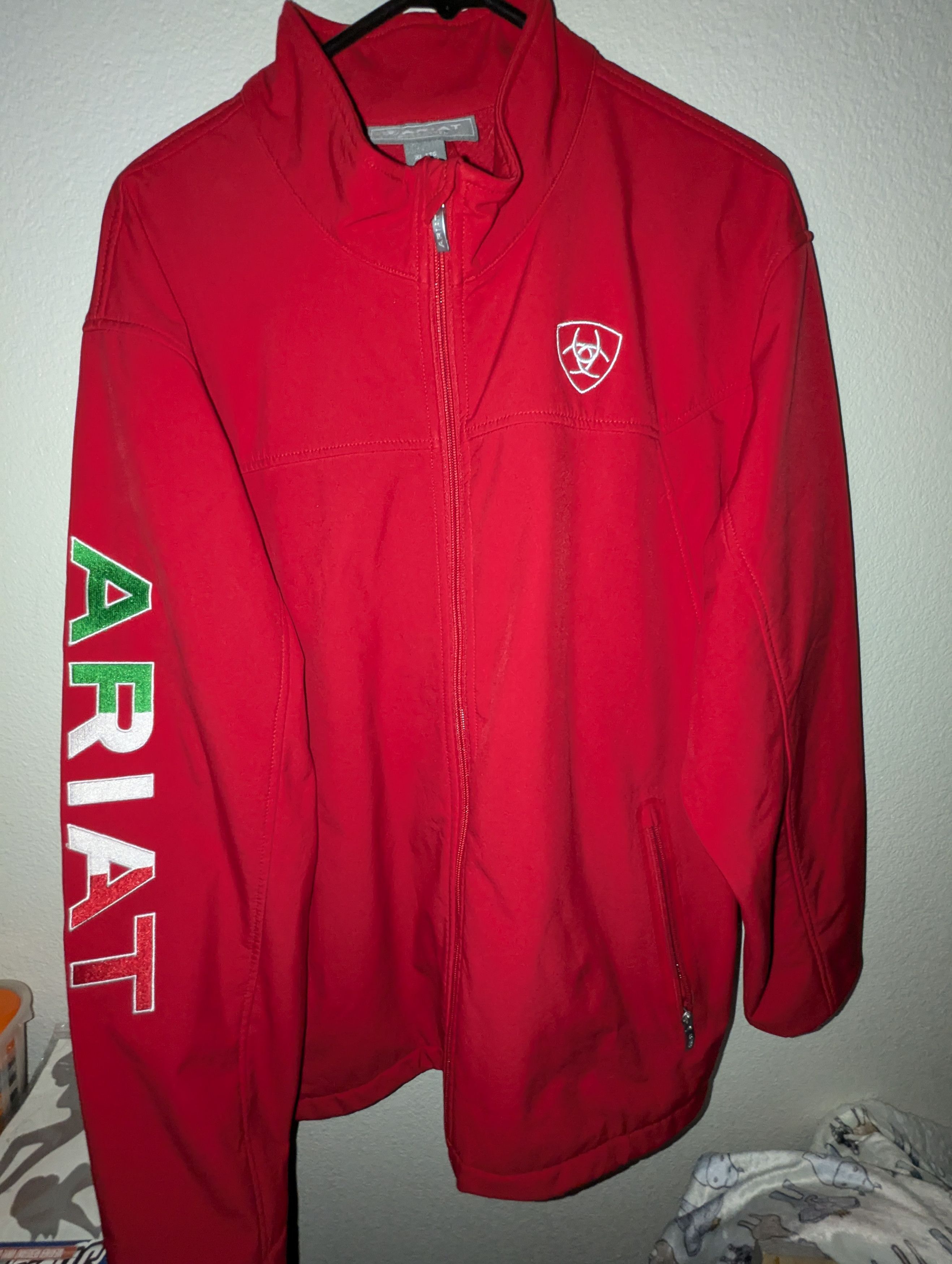 Ariat × Carhartt Red Ariat Mexico Team Jacket size XL men's Size US XL / EU 56 / 4 - 7 Thumbnail