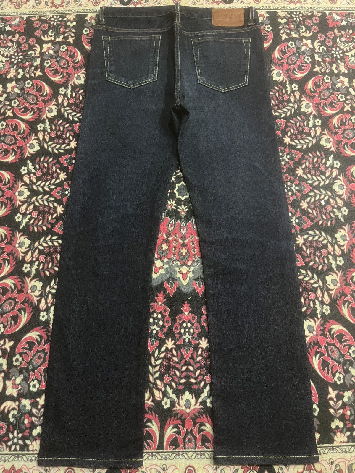 Vintage Vintage Japan Kurashiki “Betty Smith” Indigo Selvedge Jeans Size US 30 / EU 46 - 2 Thumbnail