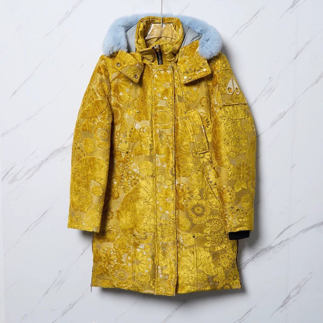 Moose Knuckles Moose Knuckles Gold Embroidery Down Jacket Size US S / EU 44-46 / 1 - 1 Thumbnail