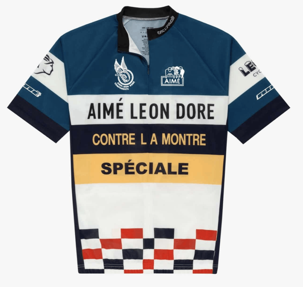 Aime Leon Dore NEW Aime Leon Dore Poly Cycling Jersey Poseidon Size US S / EU 44-46 / 1 - 1 Thumbnail