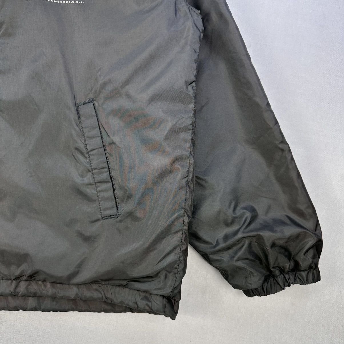 Alpha Industries Vintage 90's Alpha Industries MADE IN USA Coach Nylon Jacket Size US L / EU 52-54 / 3 - 3 Thumbnail