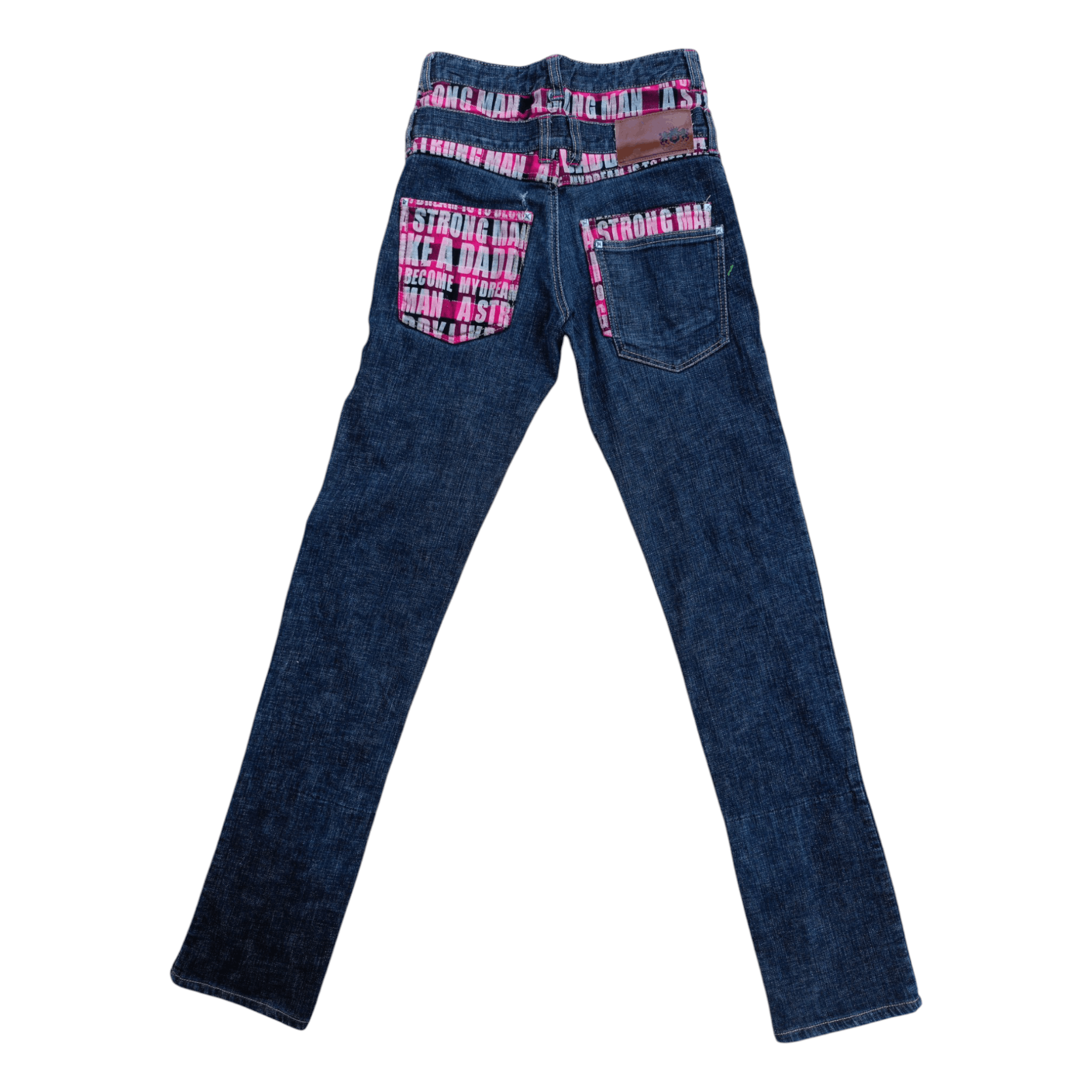 Japanese Brand × Vintage Classic Japanese Jeans Patchwork High Waist Vintage Denim Size 28" / US 6 / IT 42 - 10 Thumbnail