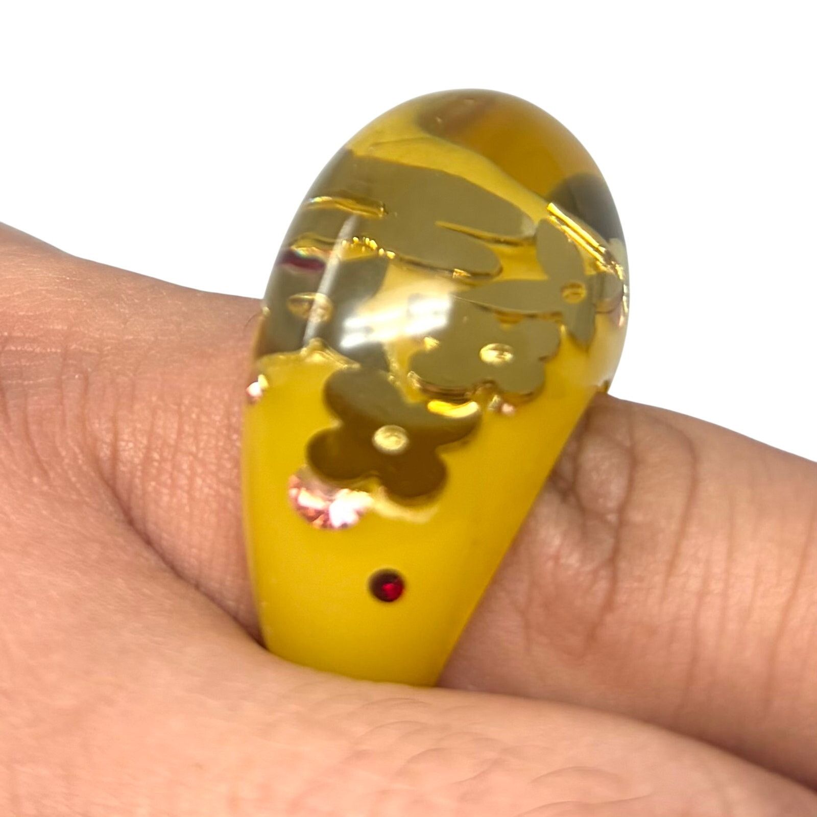 Louis Vuitton Louis Vuitton Inclusion Ring Size ONE SIZE - 7 Thumbnail