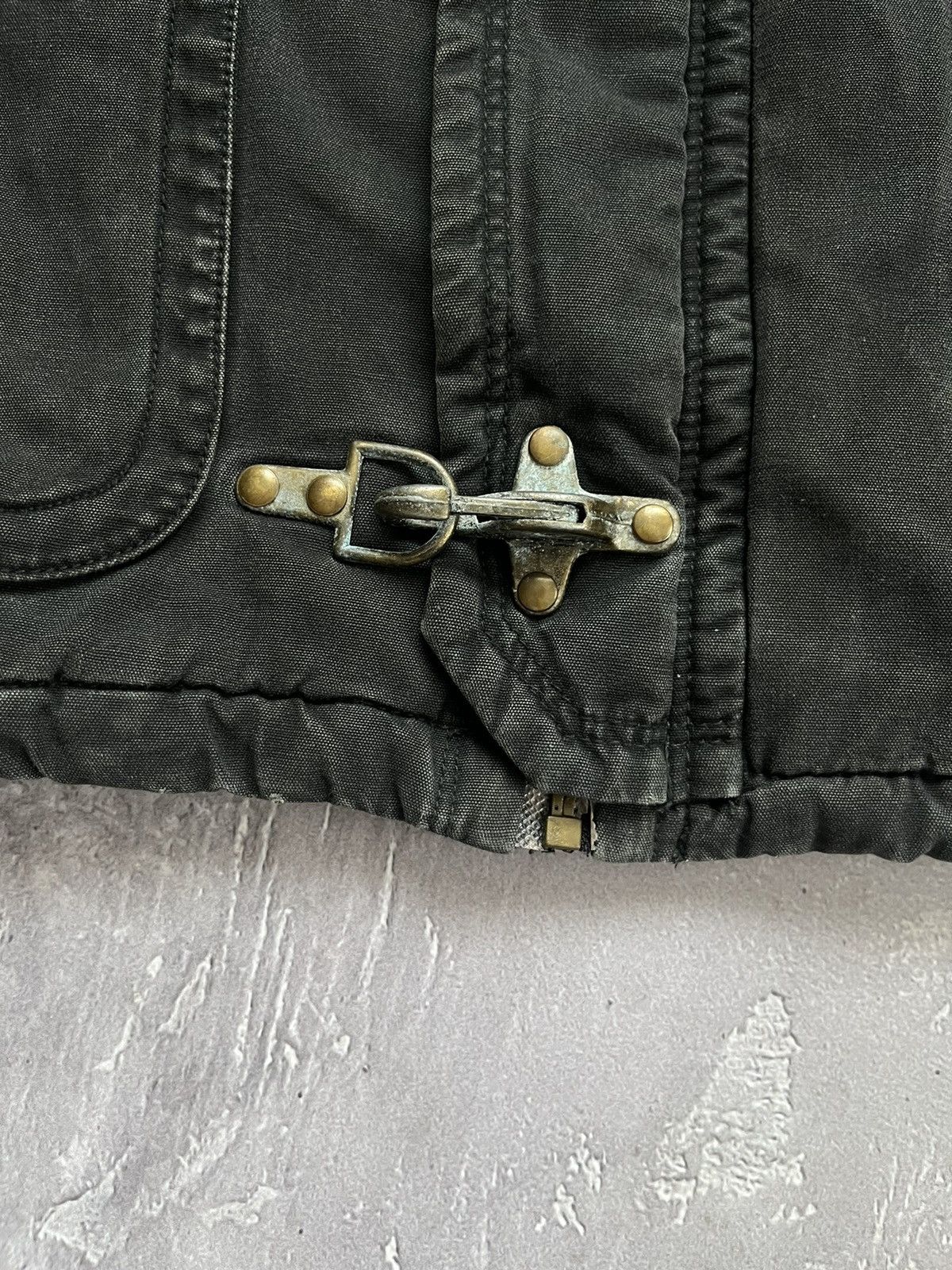 Mirage Vintage Mirage SAINTS Denim Long Jacket Distressed Size M Size US M / EU 48-50 / 2 - 5 Thumbnail