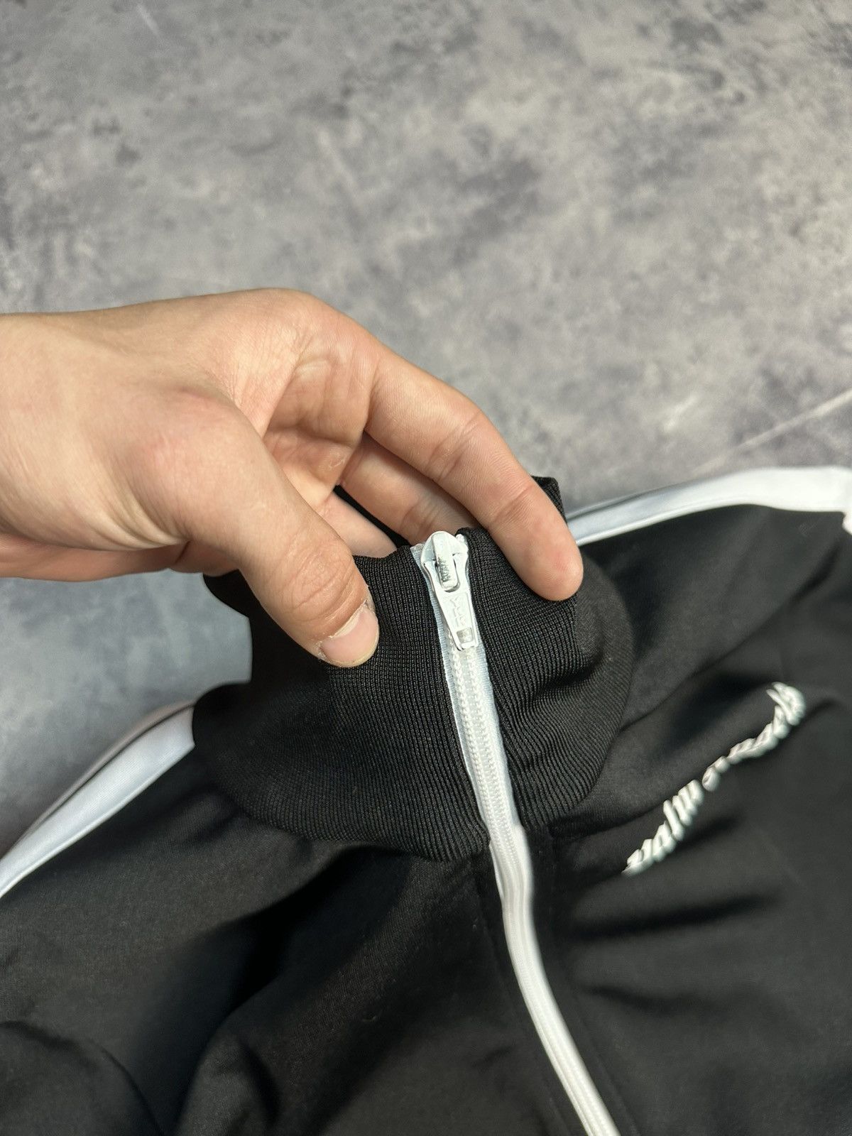 Palm Angels Palm Angels Track Zip Hoodie Black Size US L / EU 52-54 / 3 - 7 Thumbnail