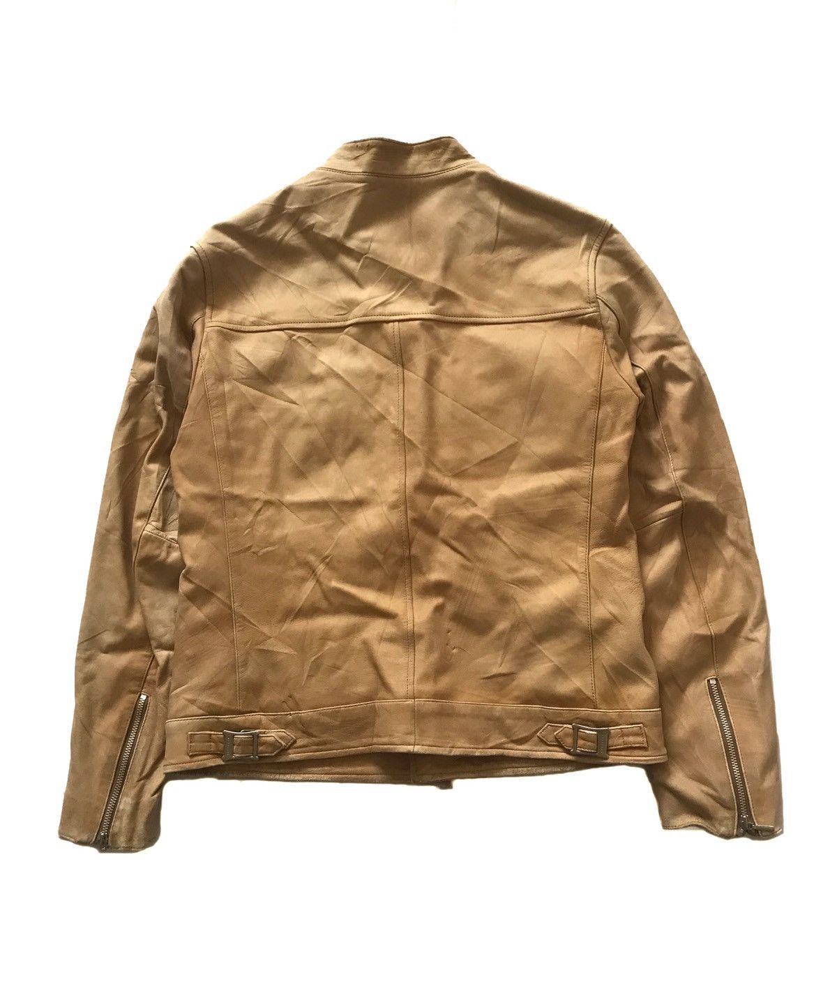 Burberry BURBERRY BIKER PUNK LEATHER JACKET Size US L / EU 52-54 / 3 - 4 Thumbnail