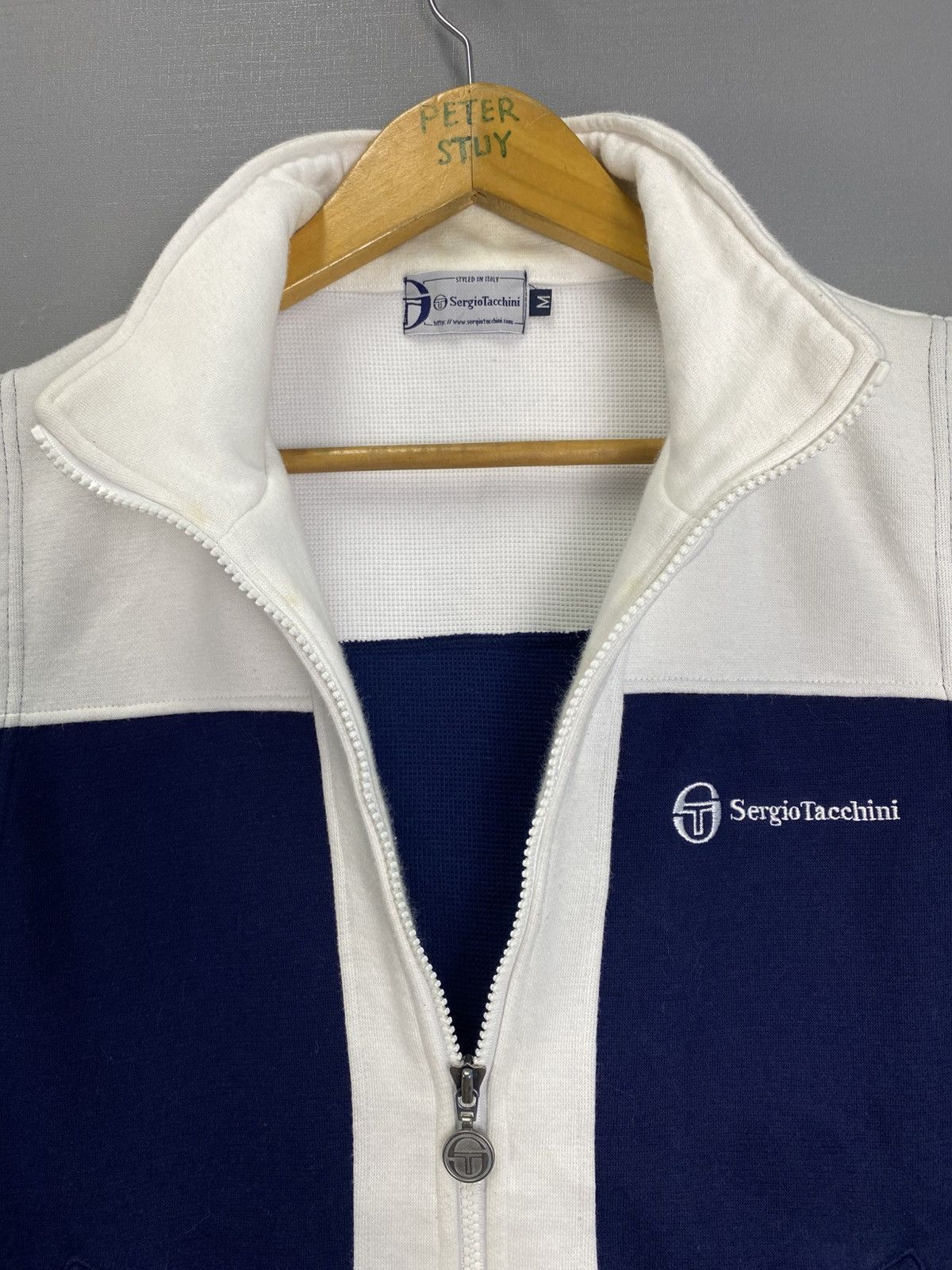 Sergio Tacchini × Vintage Vintage Sergio Tacchini Zipper Vest Size US M / EU 48-50 / 2 - 3 Thumbnail