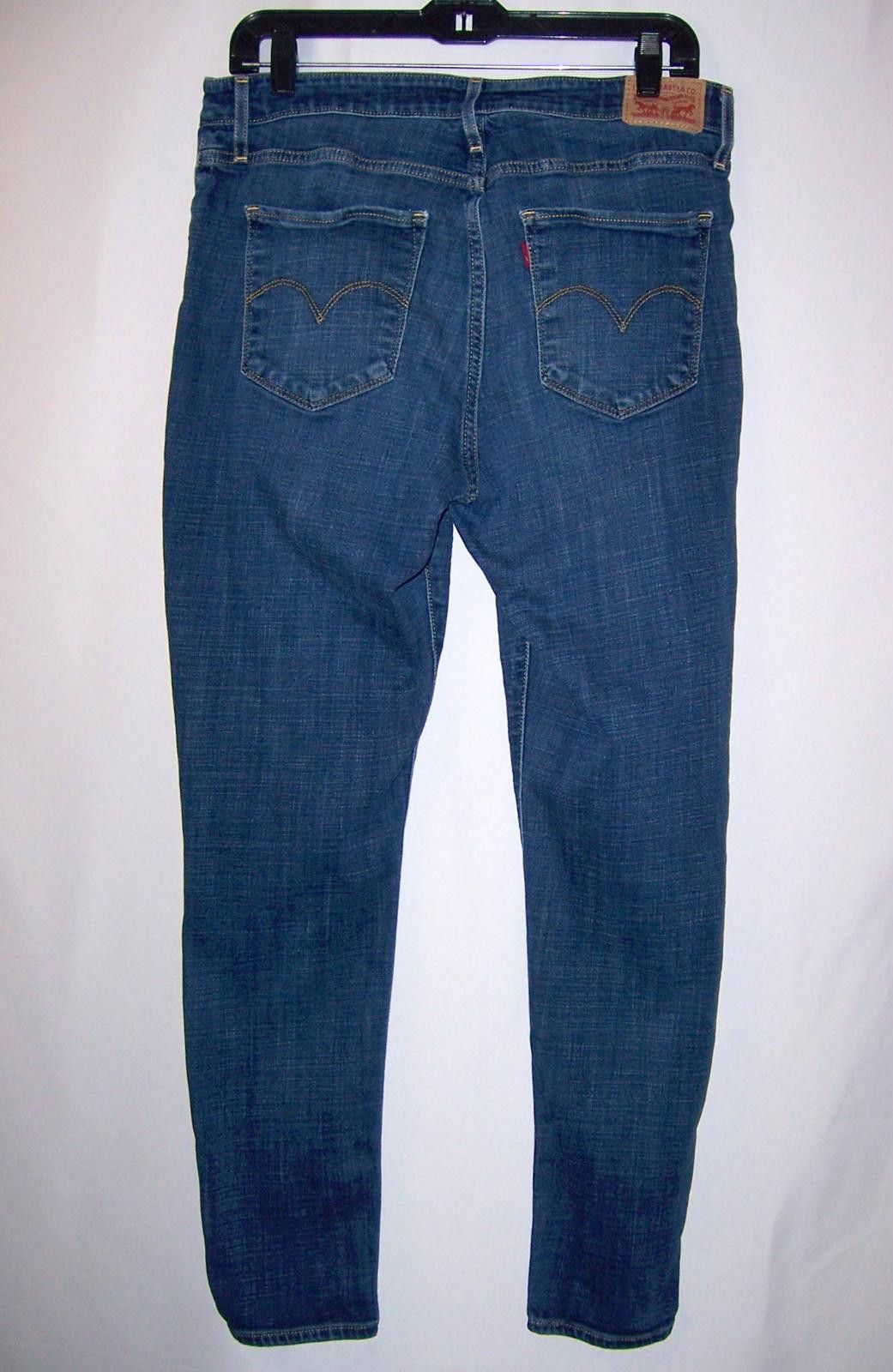 Levi's Levi's Women's 721 High-Rise Skinny jeans 32 x 30 Blue Story Size 32" / US 10 / IT 46 - 4 Thumbnail