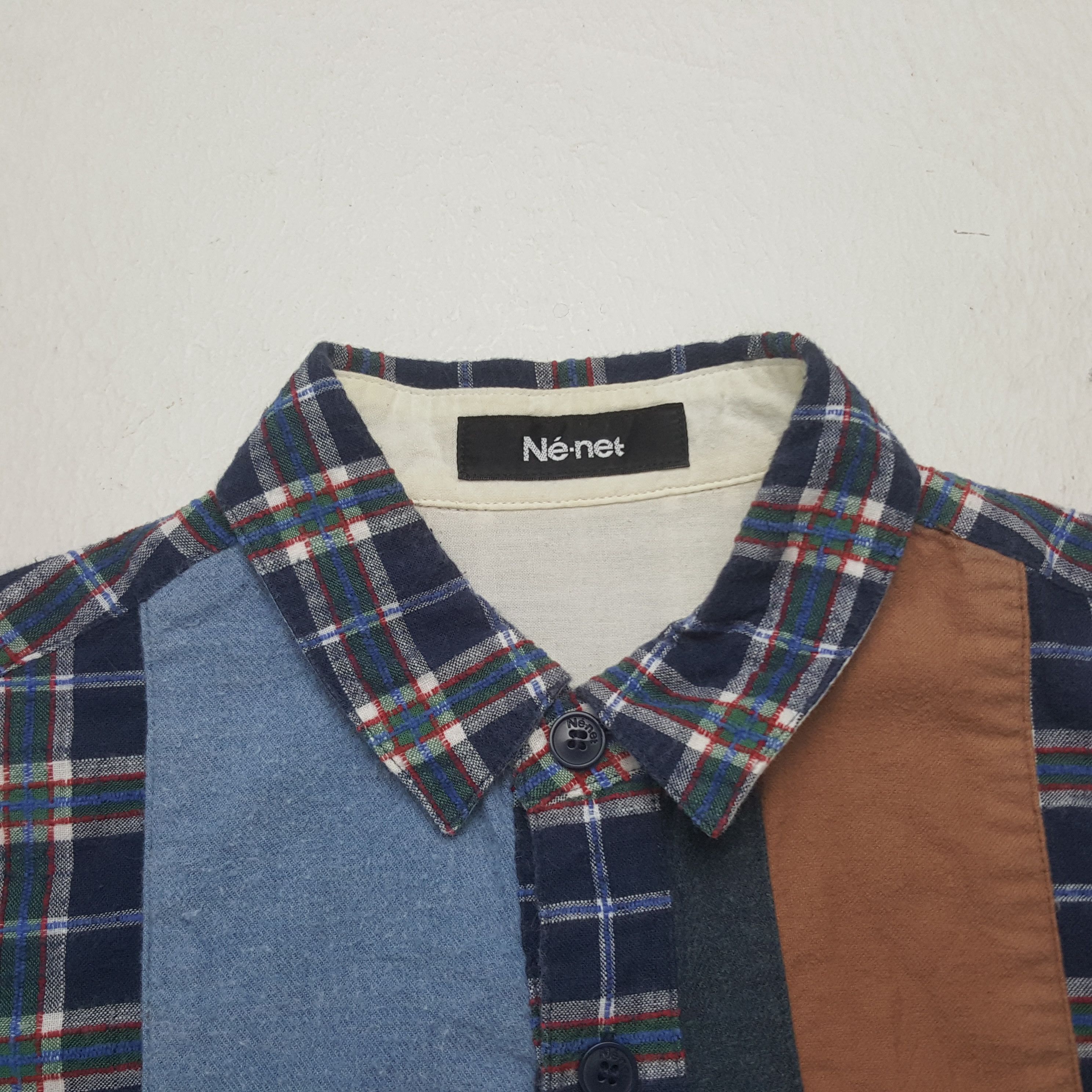 Ne-Net Vintage Ne-Net By Issey Miyake Japanese Button Up Shirt Size US S / EU 44-46 / 1 - 4 Thumbnail