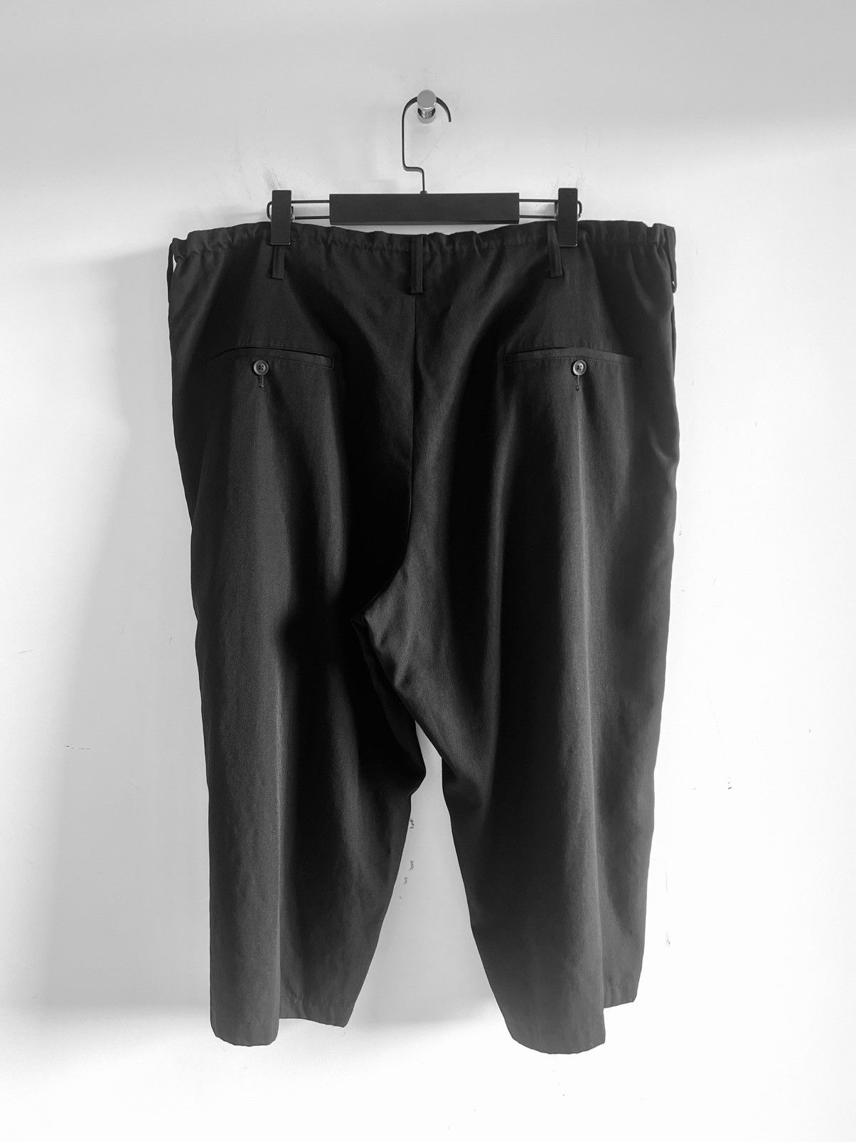 Yohji Yamamoto Yohji Yamamoto Pour Homme - WOOL GABARDINE WIDE STRING PANTS Size US 32 / EU 48 - 2 Thumbnail