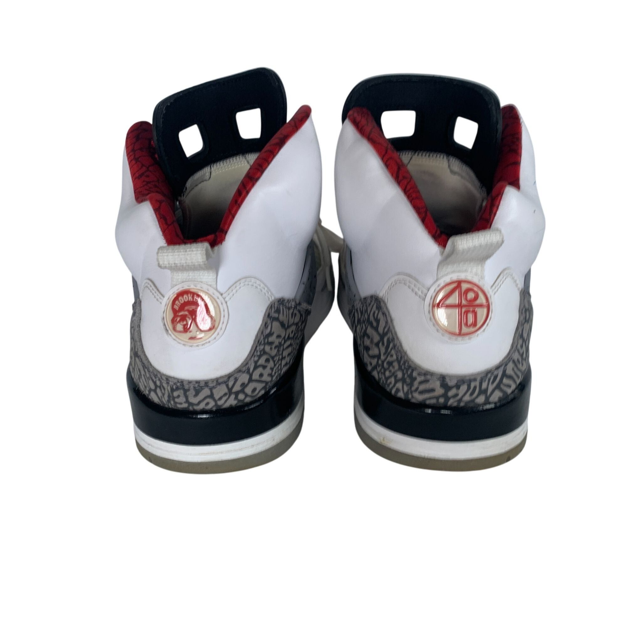 Nike Nike Air Jordan Mens Spizike White Cement Size 1 Size US 10.5 / EU 43-44 - 8 Thumbnail