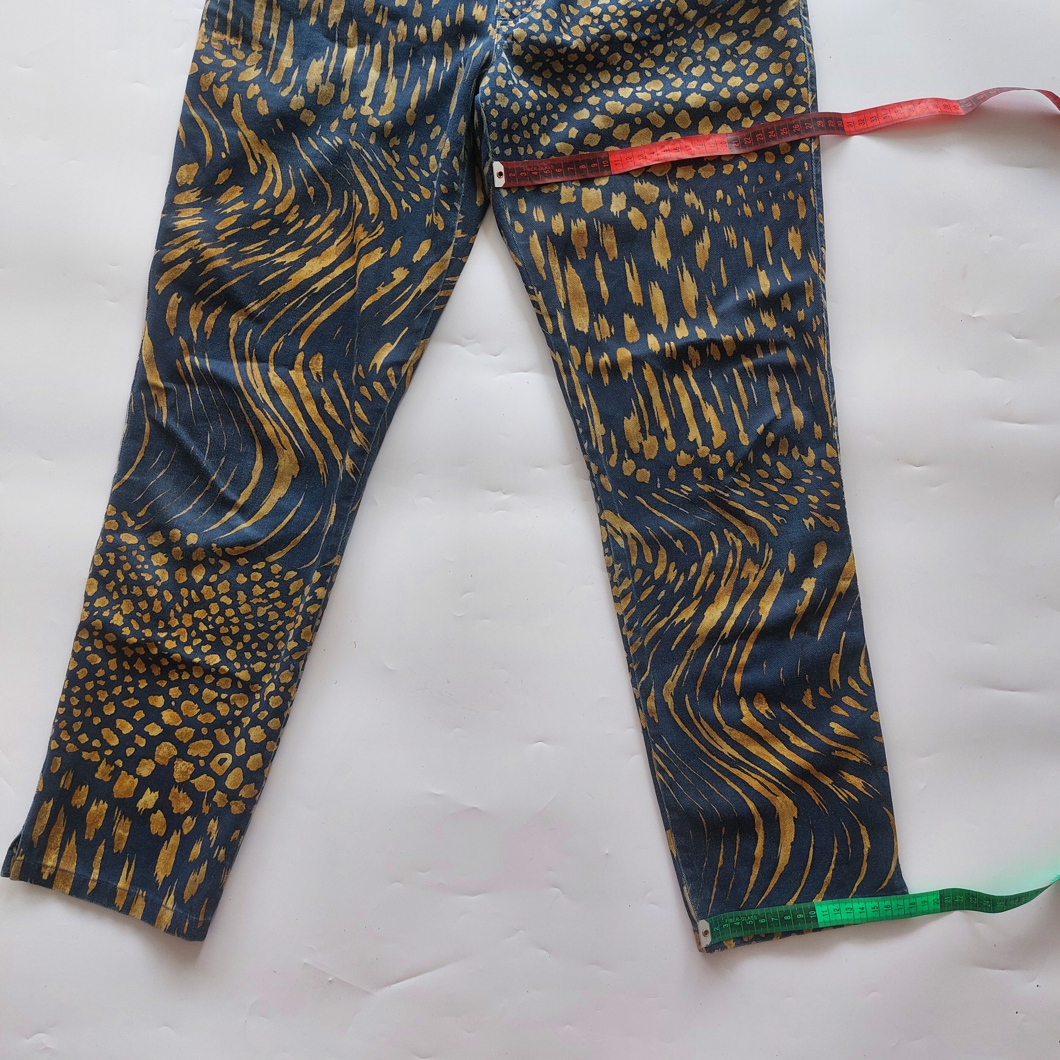 Japanese Brand Full Print Johnny Lambs Pants Size US 30 / EU 46 - 7 Thumbnail