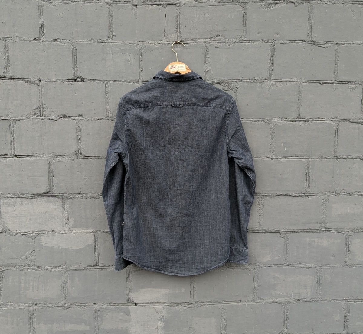 NN07 Navy blue NN07 Denim Button-up Pocket Shirt Size US M / EU 48-50 / 2 - 2 Thumbnail