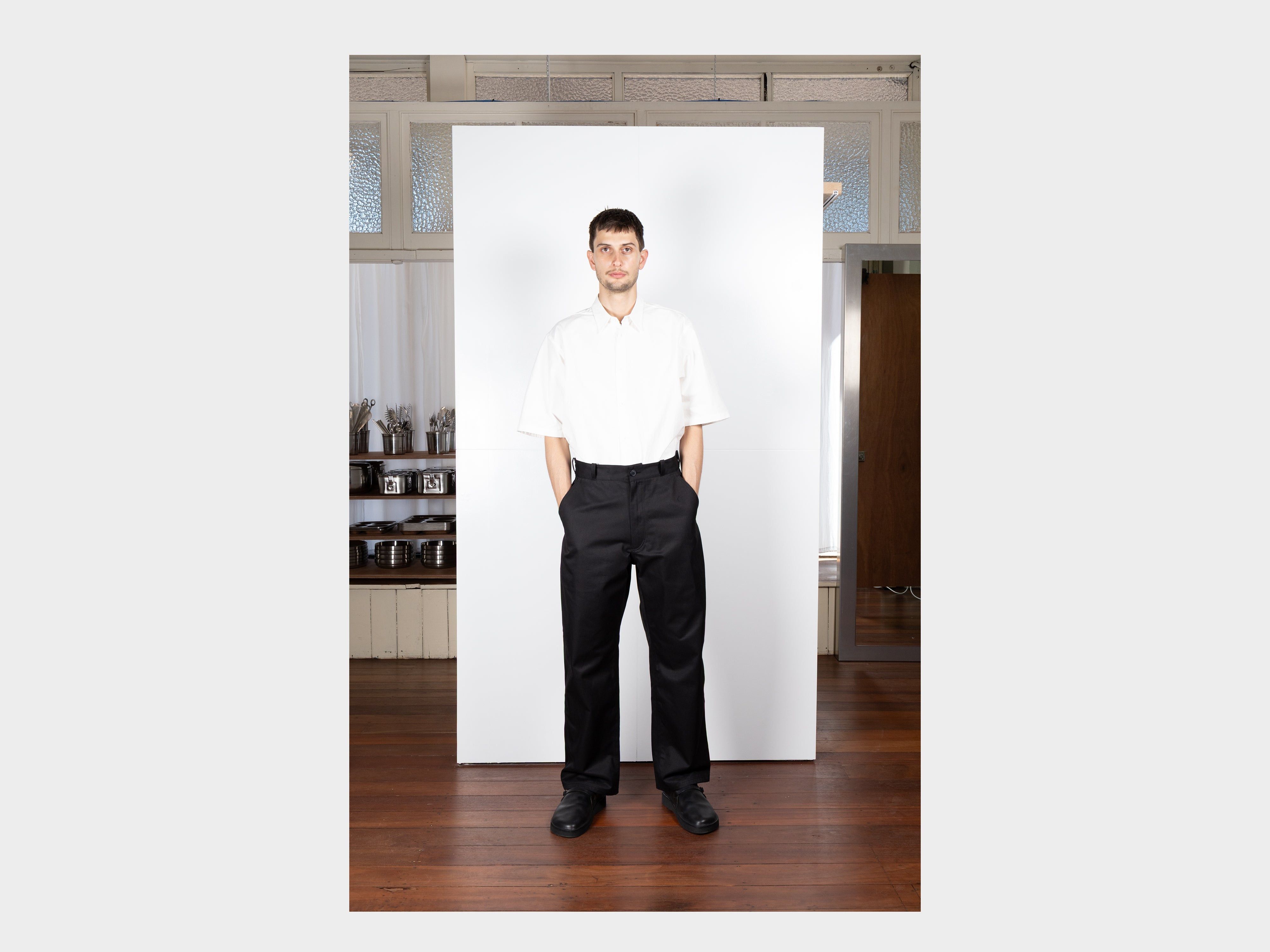 MAN-TLE R0J6 Jebok Pants - Black Work Size US 34 / EU 50 - 4 Thumbnail