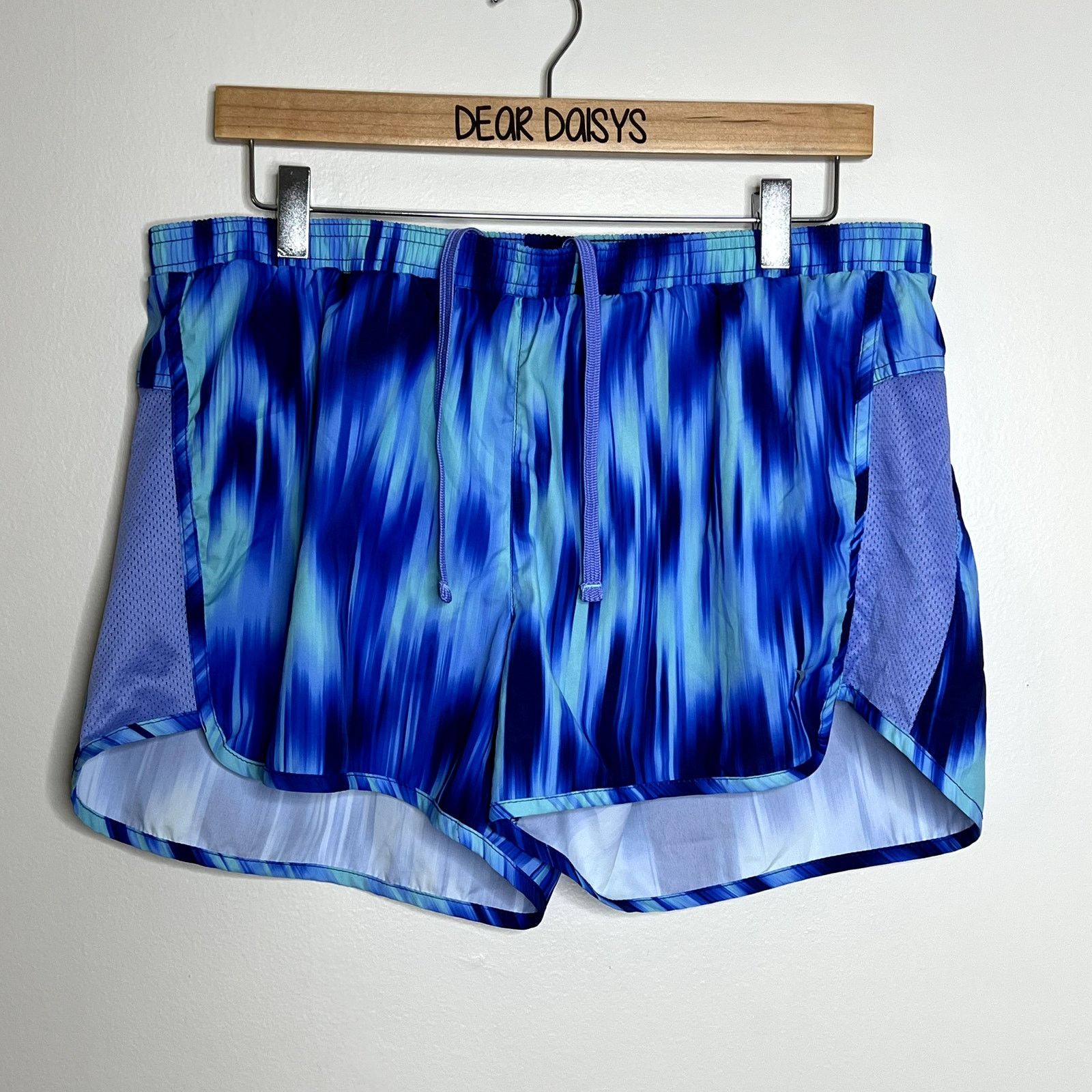 Old Navy Old Navy Blue Patterned Athletic Shorts Size 34" / US 12 / IT 48 - 6 Thumbnail