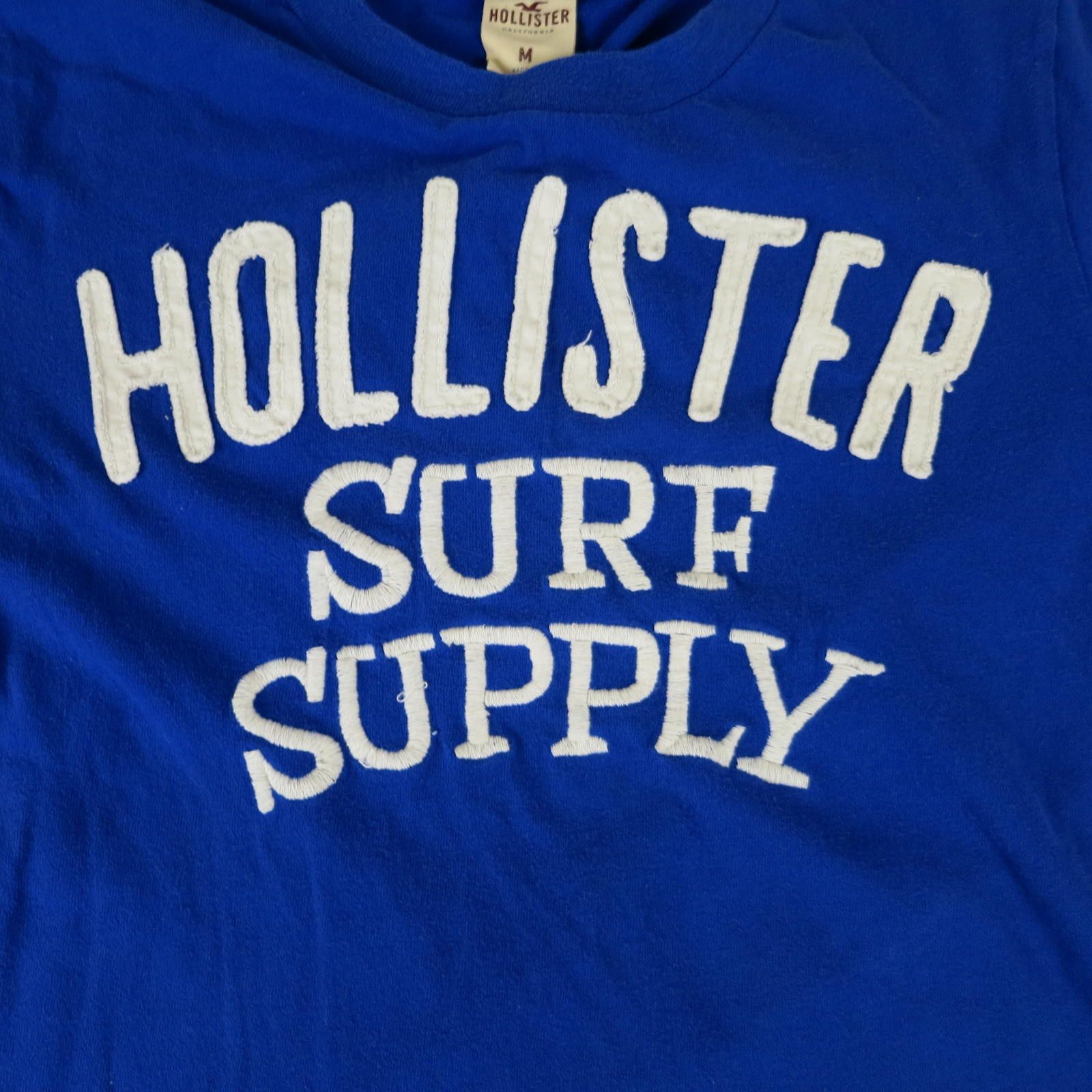 Hollister Men's Medium Hollister Surf Supply Blue Graphic T-Shirt Size US M / EU 48-50 / 2 - 4 Thumbnail