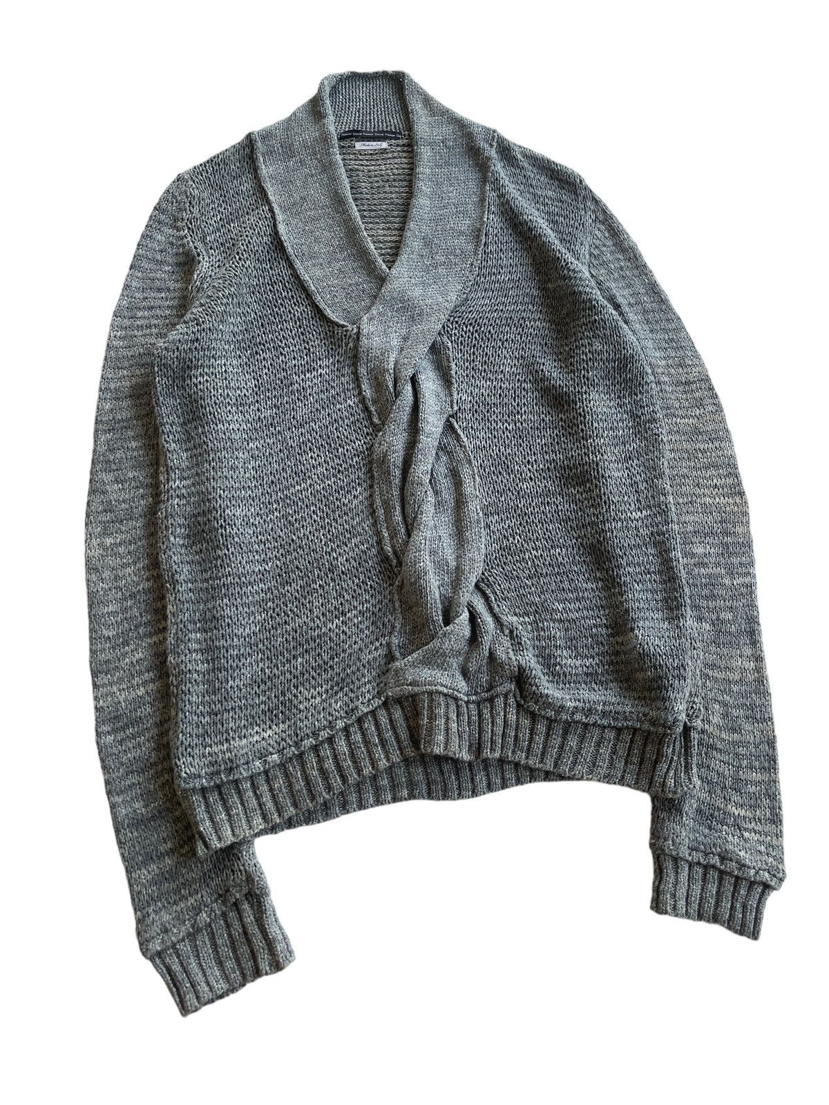 DAVID NAMAN David Naman Knitted Pattern Cardigan Size US S / EU 44-46 / 1 - 4 Thumbnail