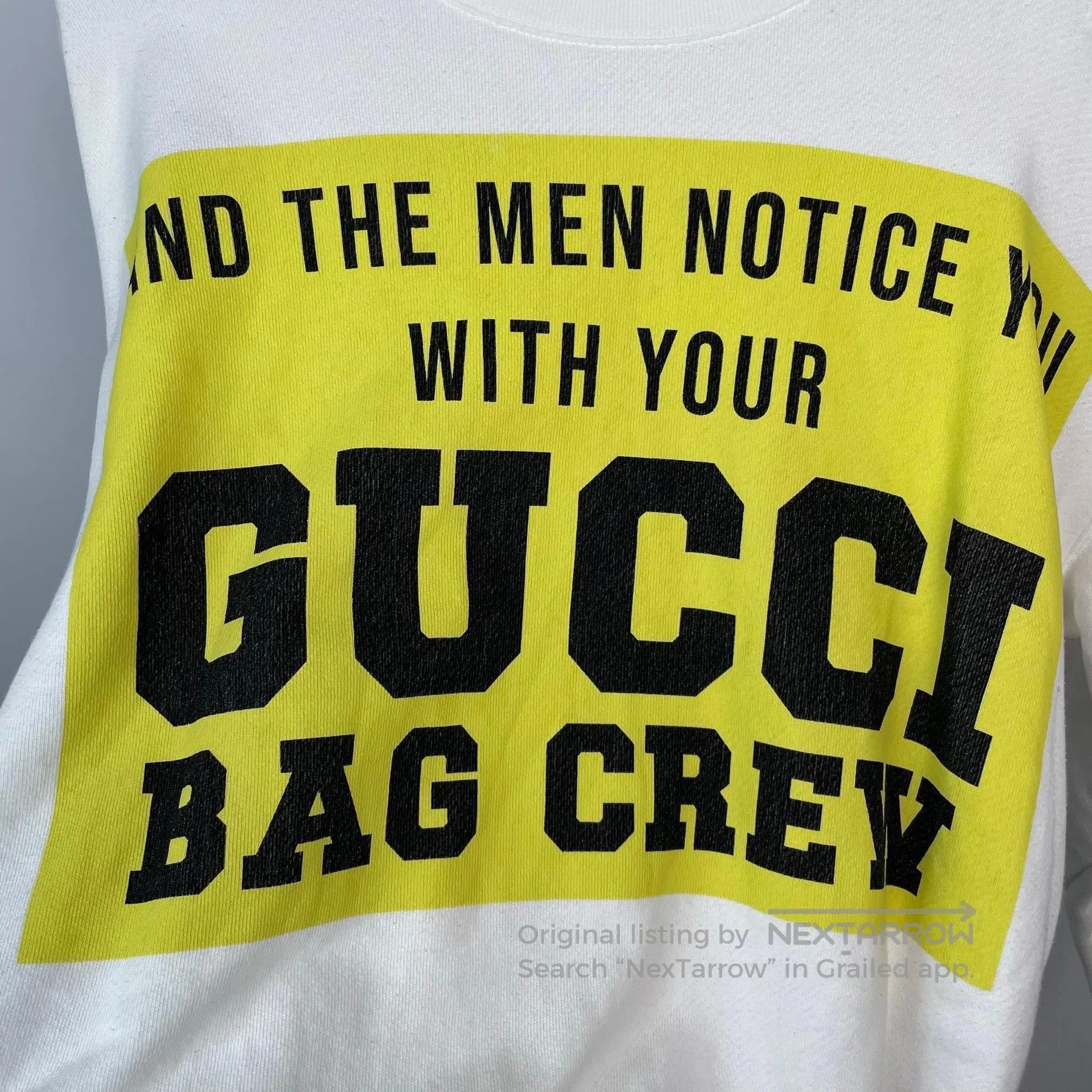 Gucci Guicci Beige Crew Neck Sweatshirt| Size US XS / EU 42 / 0 - 2 Thumbnail