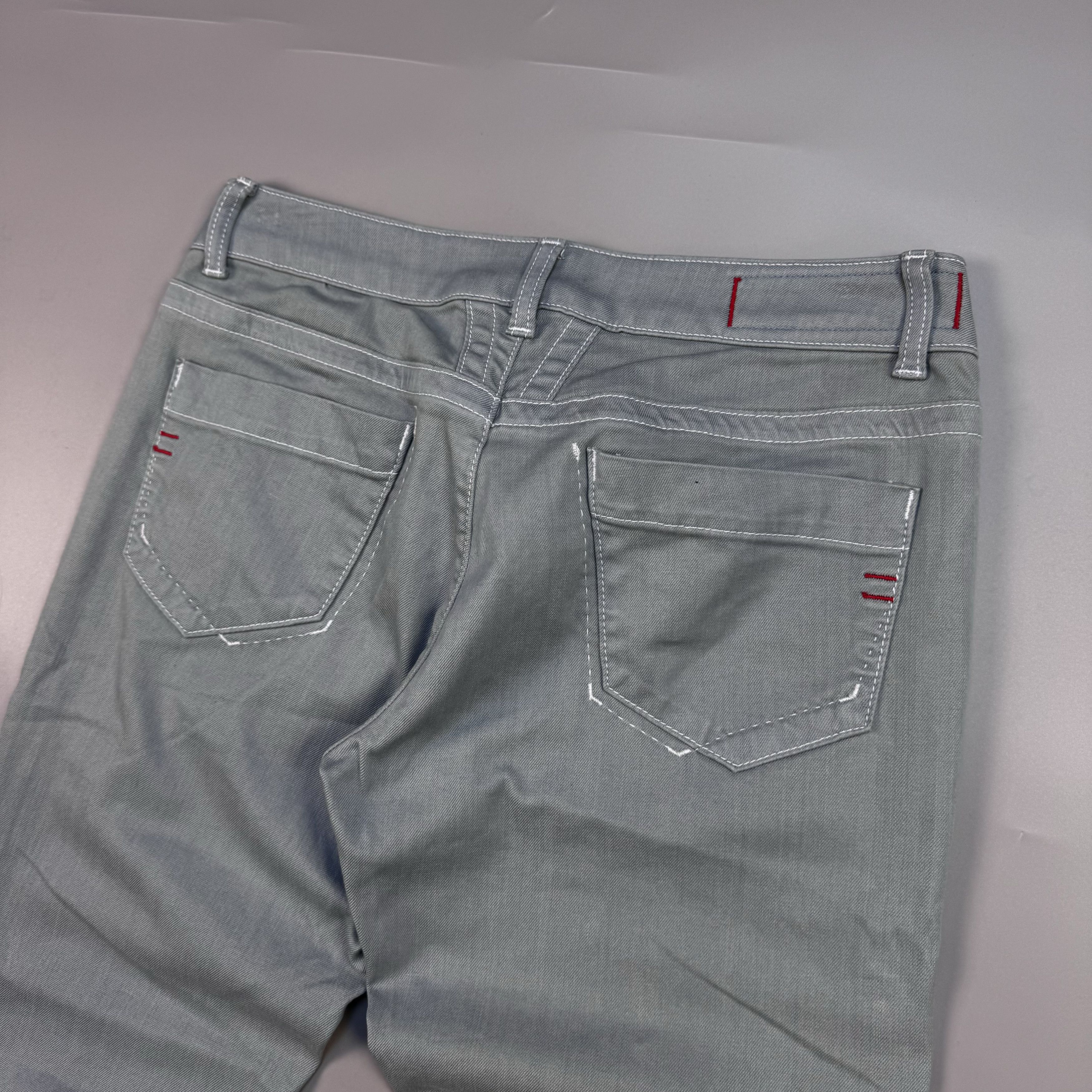 Marithe + Francois Girbaud MARITHE FRANCOIS GIRBAUD X BRACKET WASH JEANS DENIM PANT Size 32" / US 10 / IT 46 - 3 Thumbnail