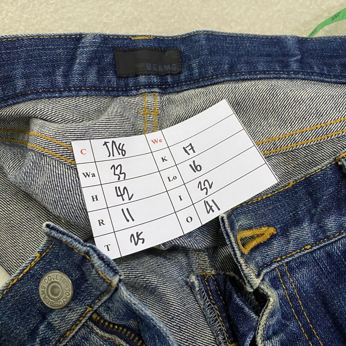 Beams Plus × If Six Was Nine Vintage Beams Distressed Denim w33 Size US 33 - 8 Thumbnail