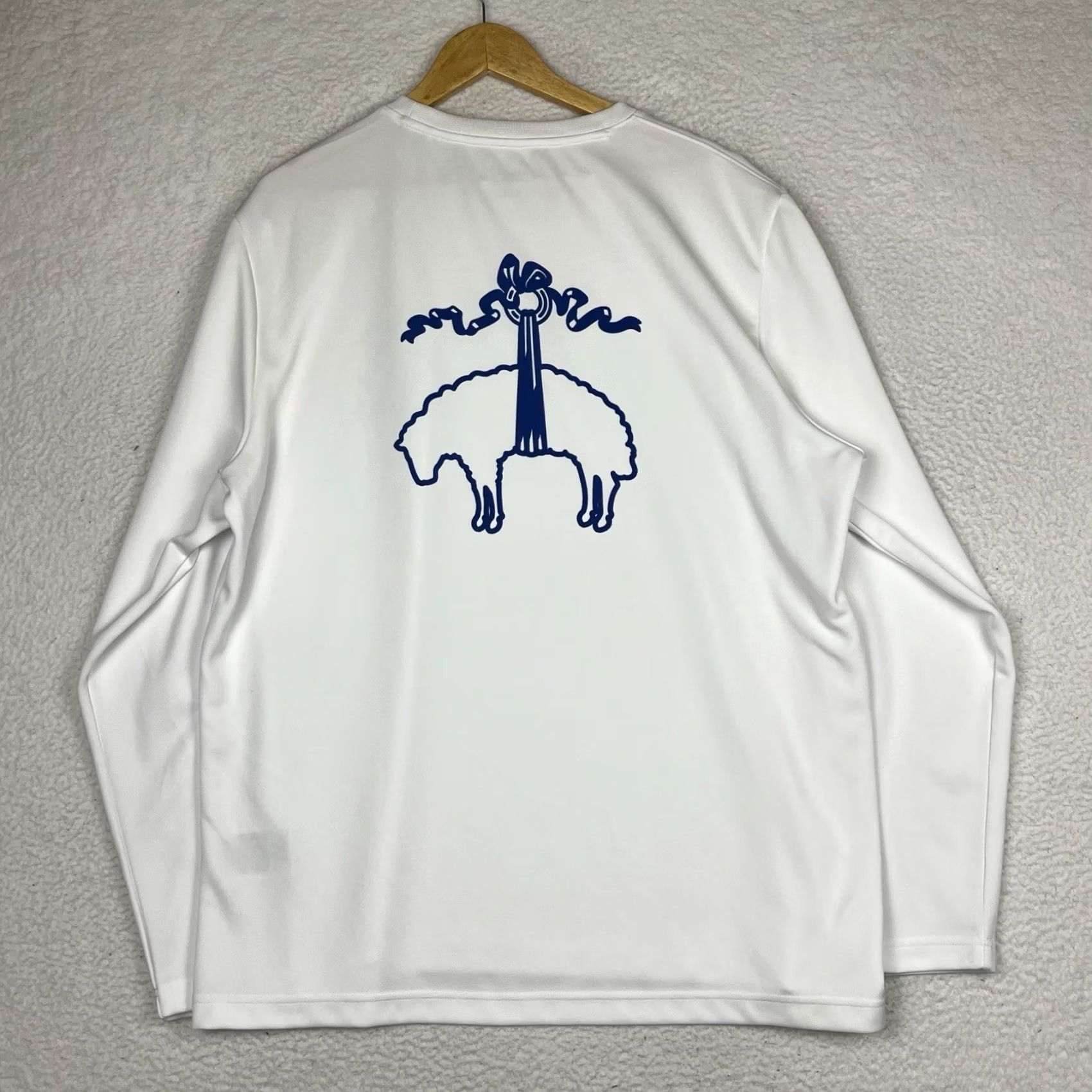 Brooks Brothers Brooks Brothers T-Shirt 2XL White Long Sleeve Logo Performance Men Size US XXL / EU 58 / 5 - 5 Thumbnail